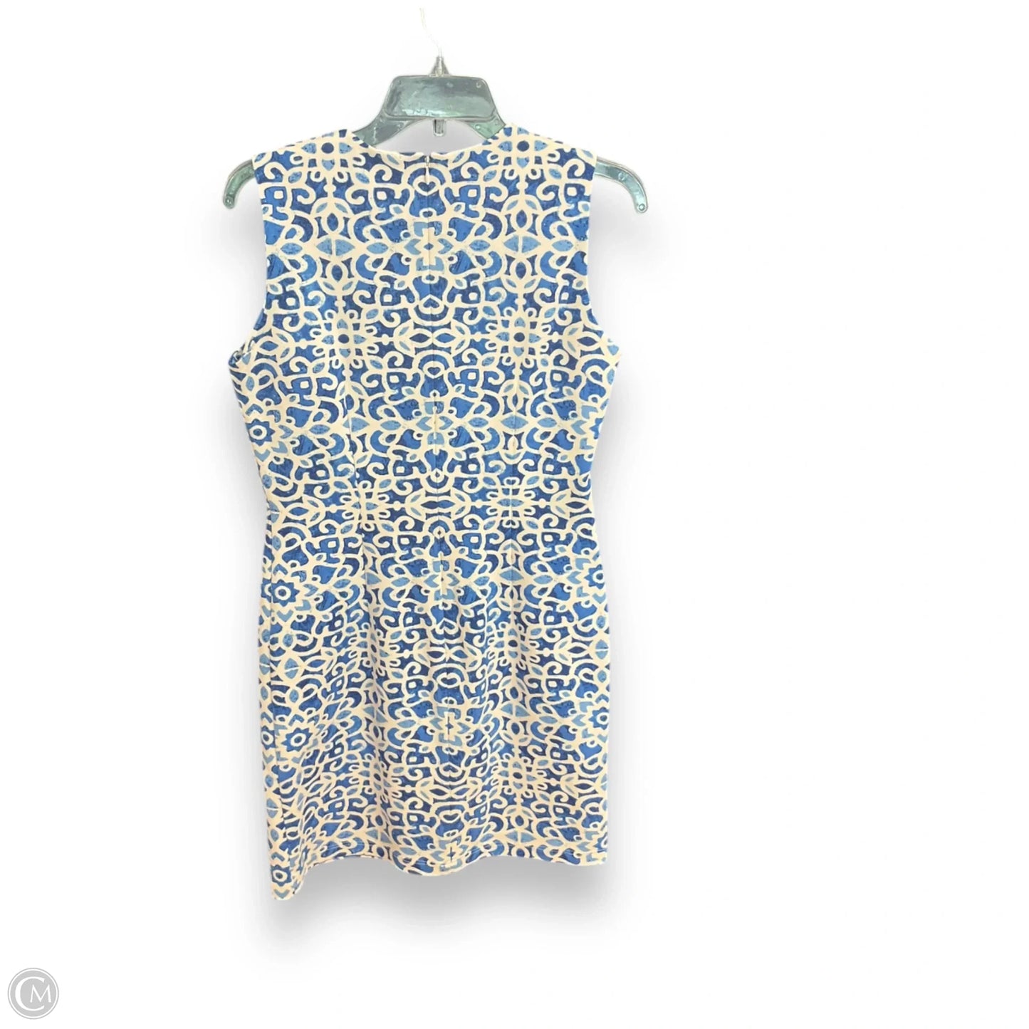 Dress Work By J Mclaughlin In Blue & White, Size: S