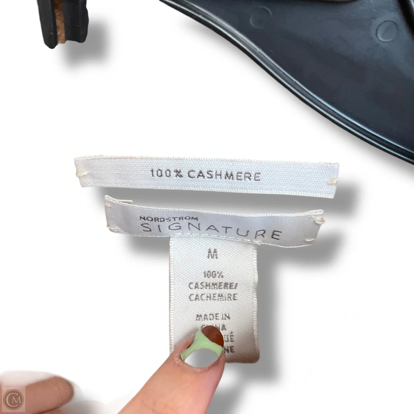 Sweater Cashmere By Nordstrom In Beige, Size: M