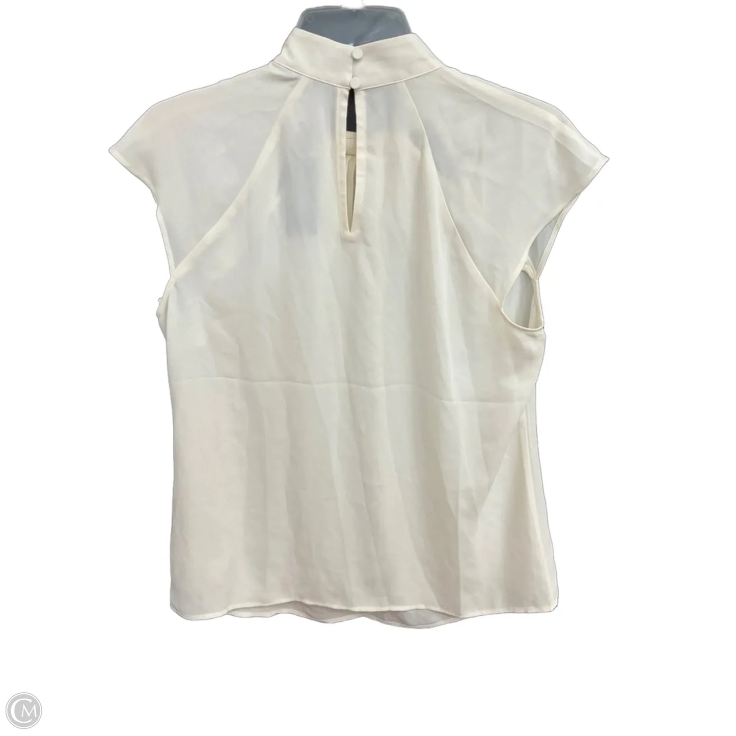 Top Sleeveless By Express In Cream, Size: M