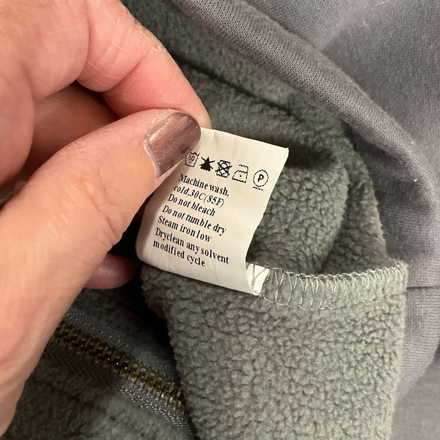 Jacket Shirt By Clothes Mentor In Grey, Size: L