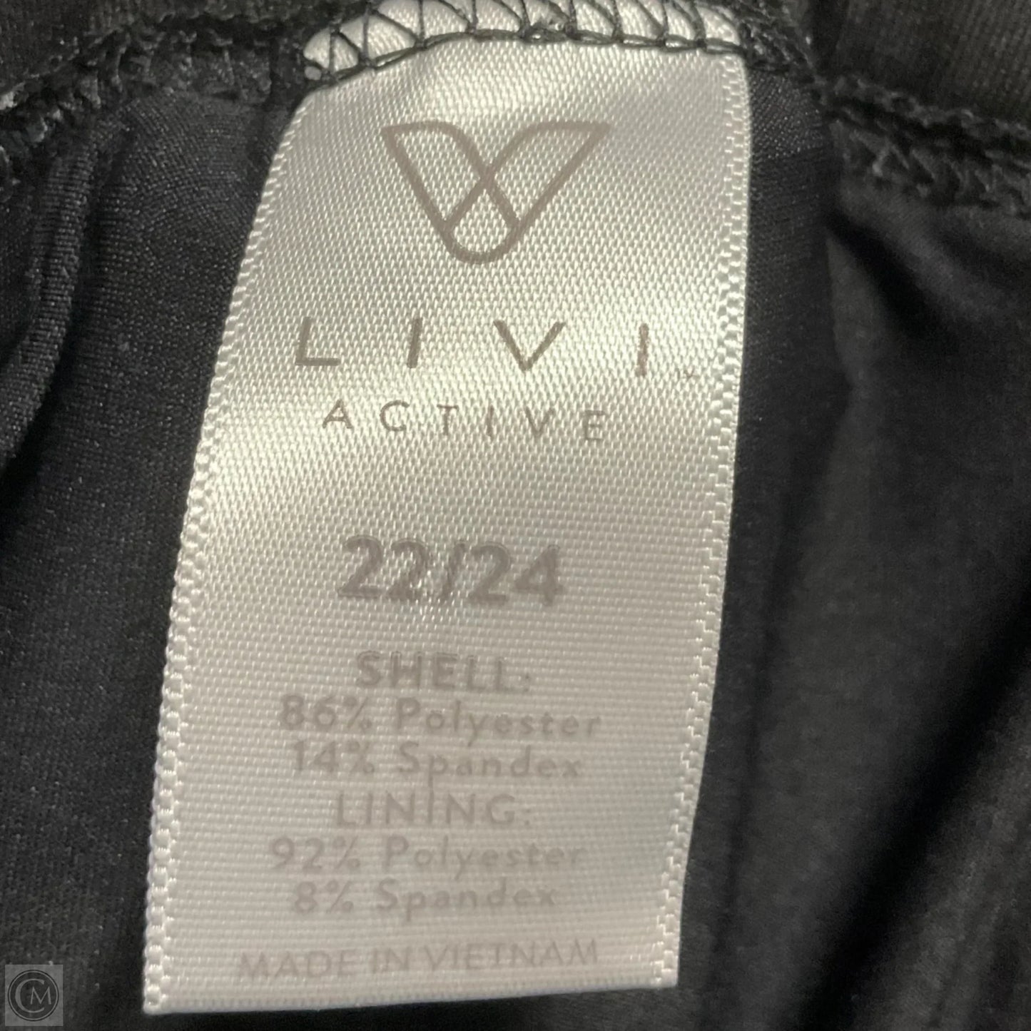 Athletic Skirt By Livi Active In Black, Size: 2x