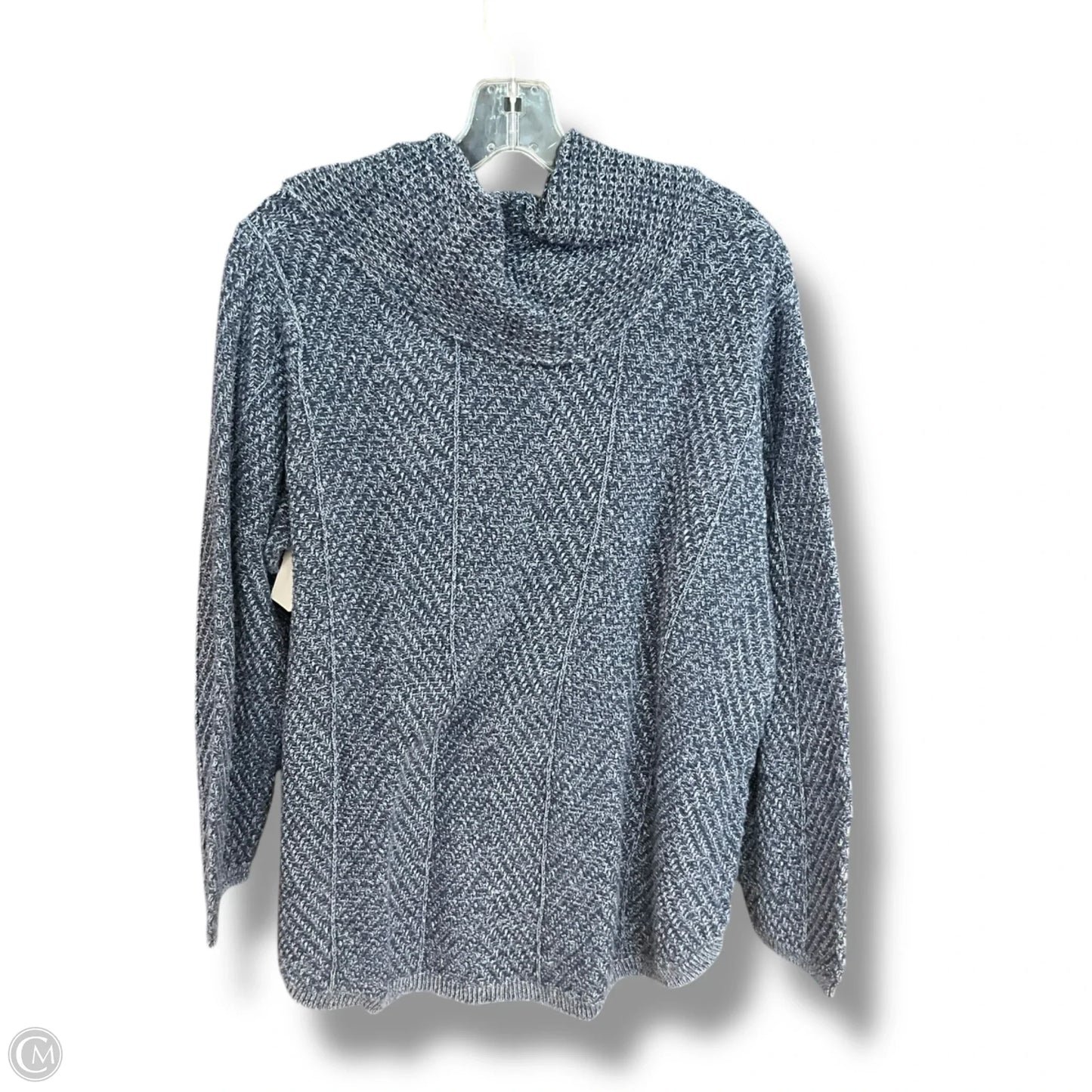 Sweater By Eight Eight Eight In Blue, Size: 2x