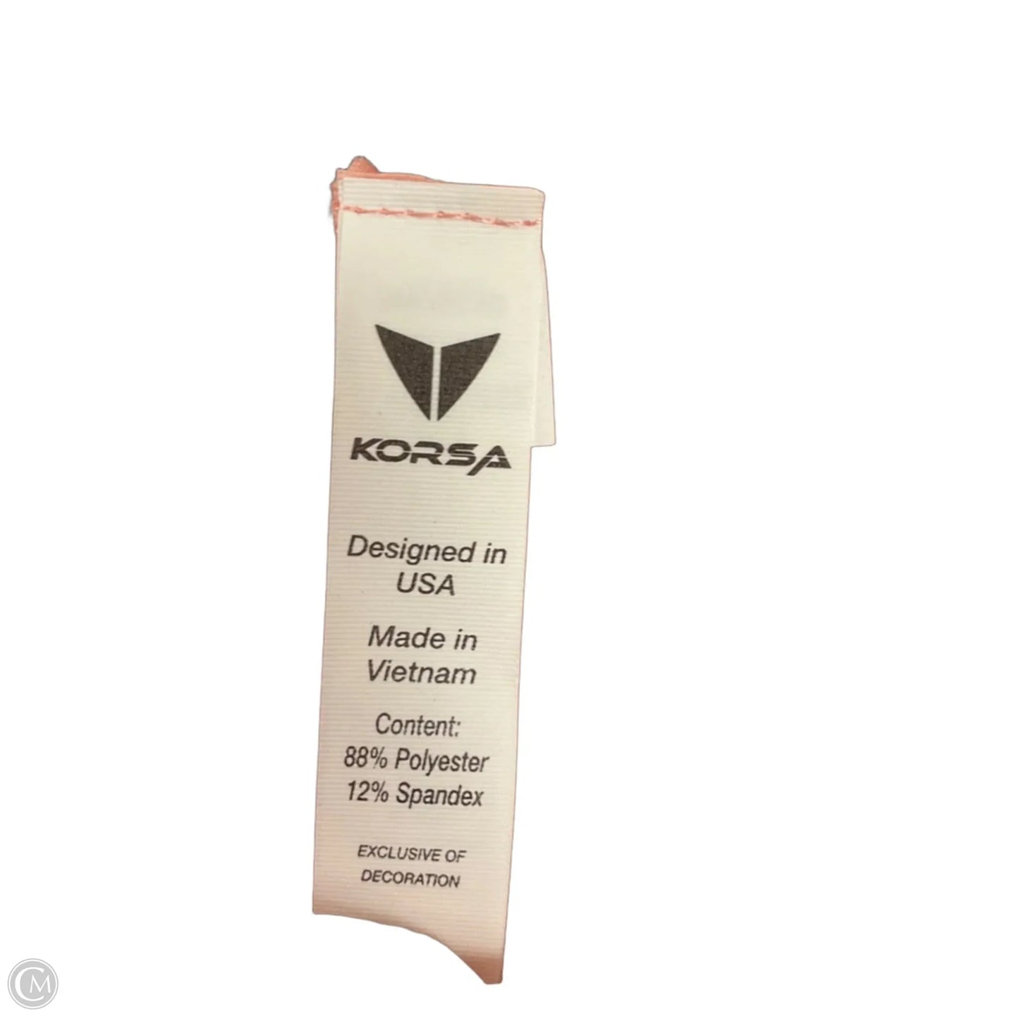 Athletic Tank Top By Clothes Mentor In Peach, Size: Xl