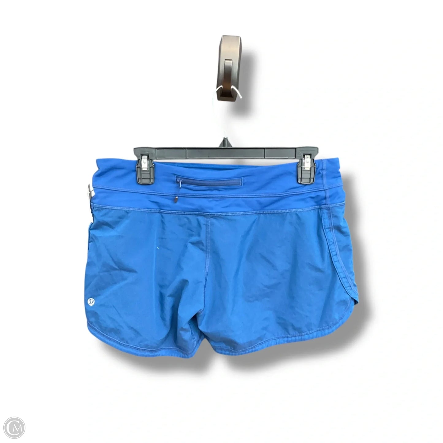 Athletic Shorts By Lululemon In Blue, Size: 8