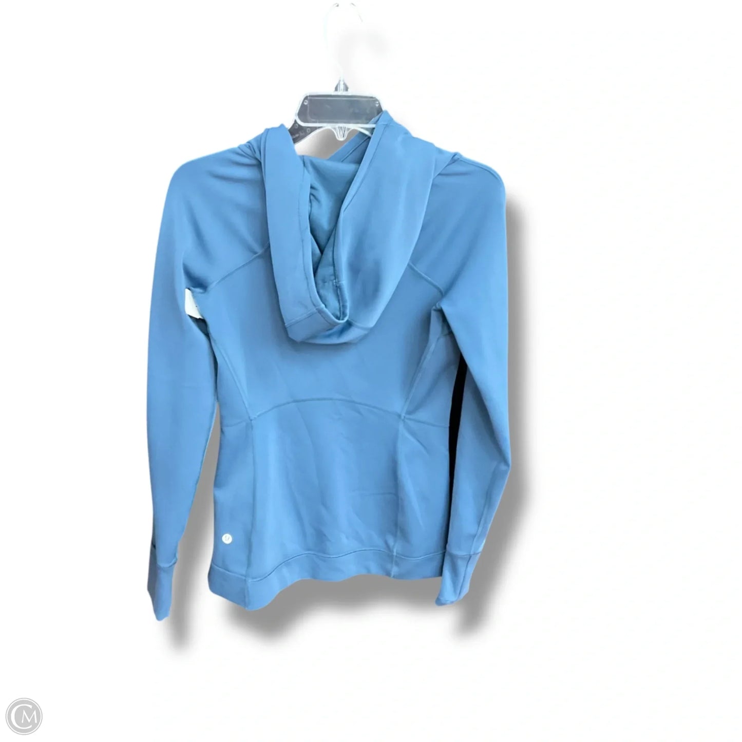 Athletic Jacket By Lululemon In Blue, Size: 4