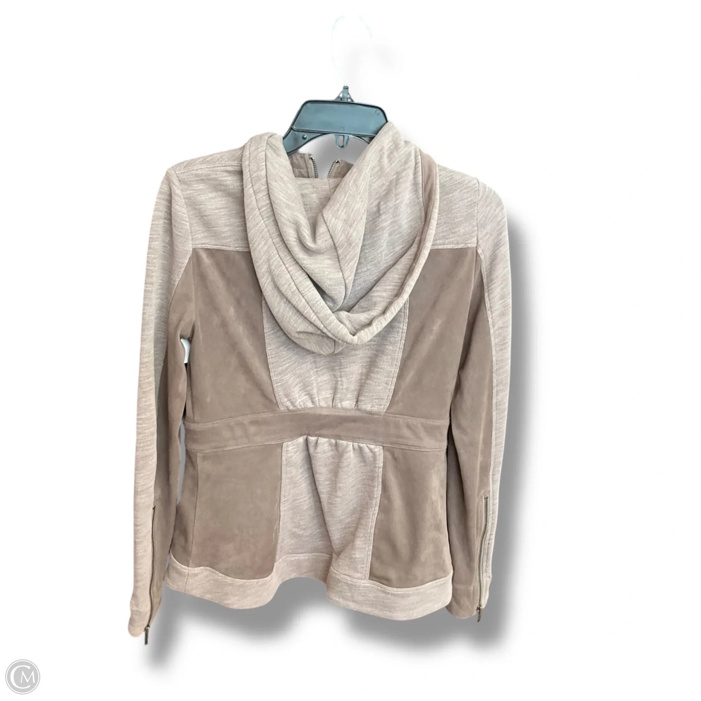 Sweatshirt Hoodie By Anthropologie In Grey, Size: S