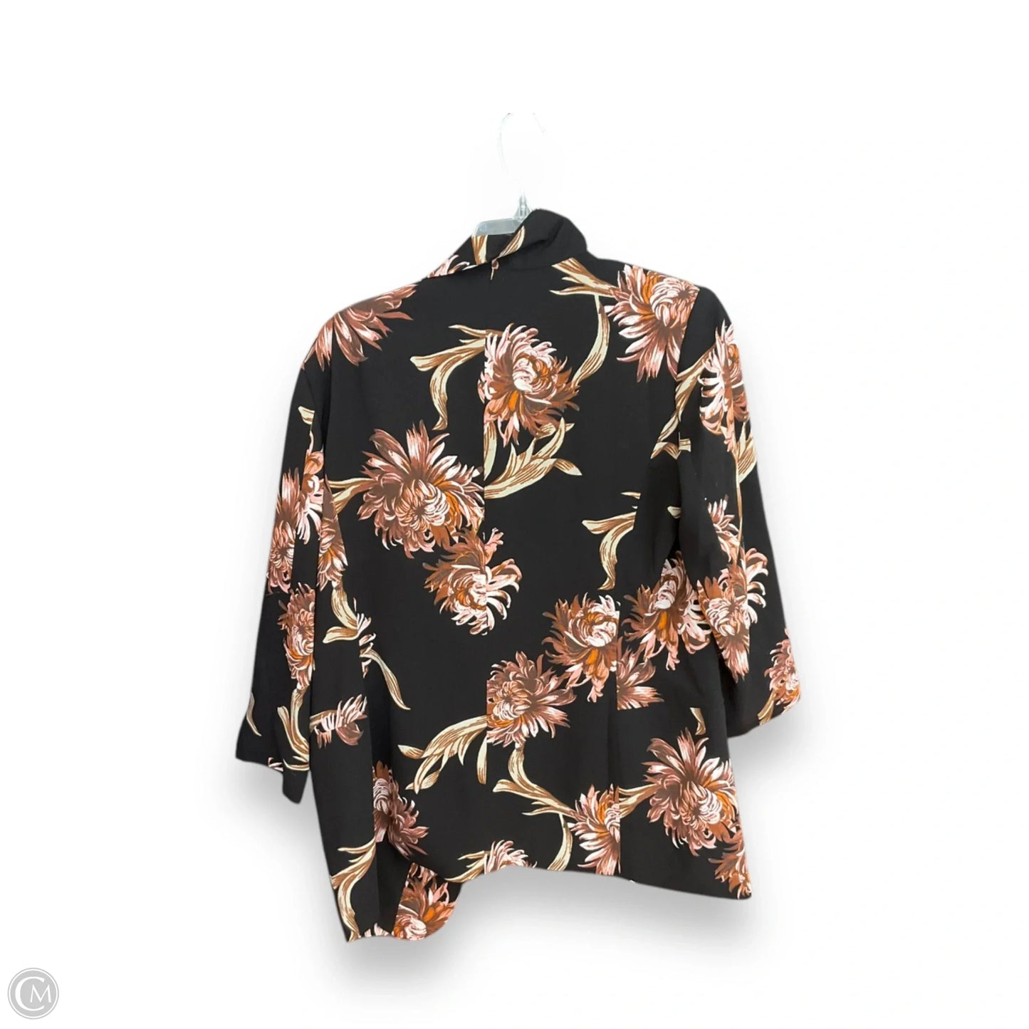 Blazer By Leith In Floral Print, Size: L