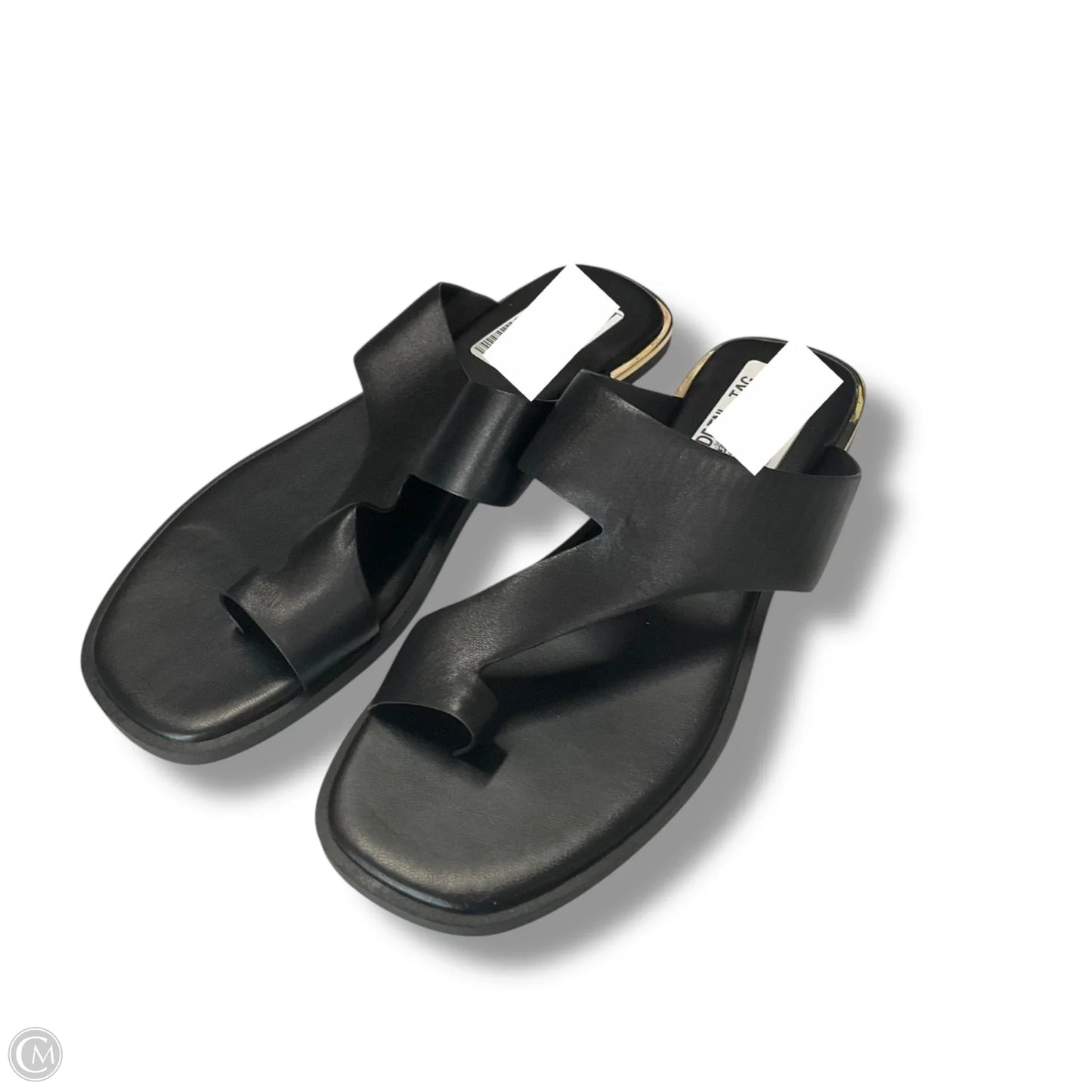 Sandals Flats By Alfani In Black & Gold, Size: 8