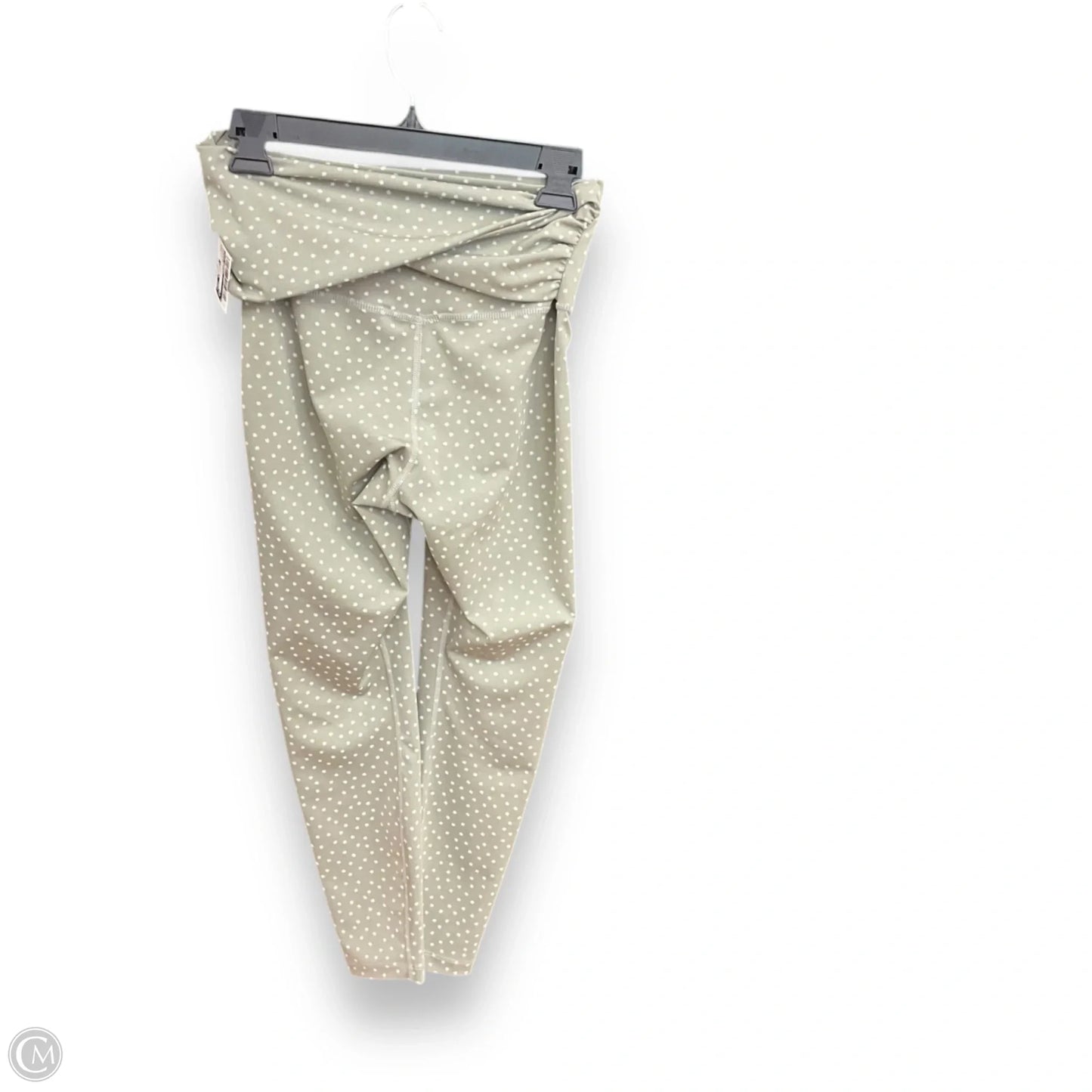 Athletic Pants By Nike Apparel In Grey & White, Size: M