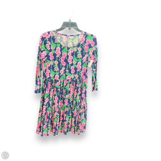 Dress Designer By Lilly Pulitzer In Blue & Pink, Size: Xs