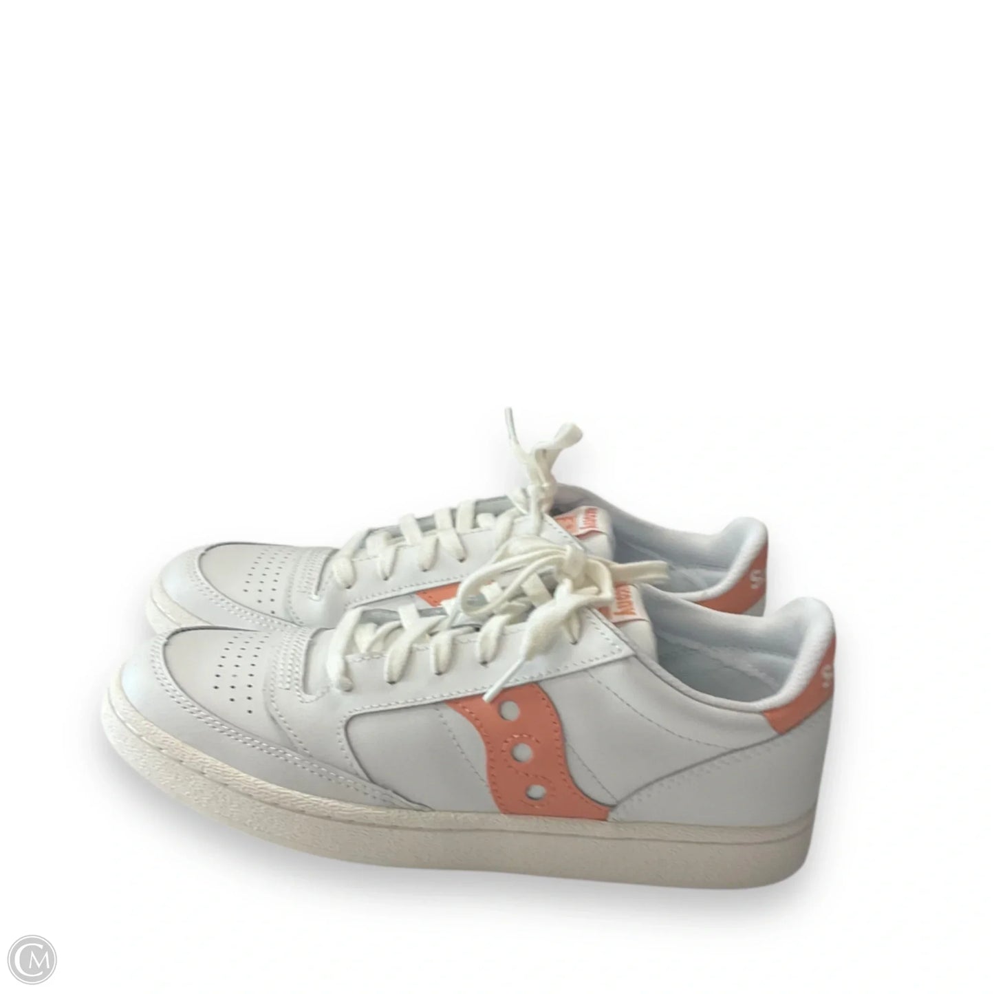 Shoes Sneakers By Saucony In Pink & White, Size: 8.5