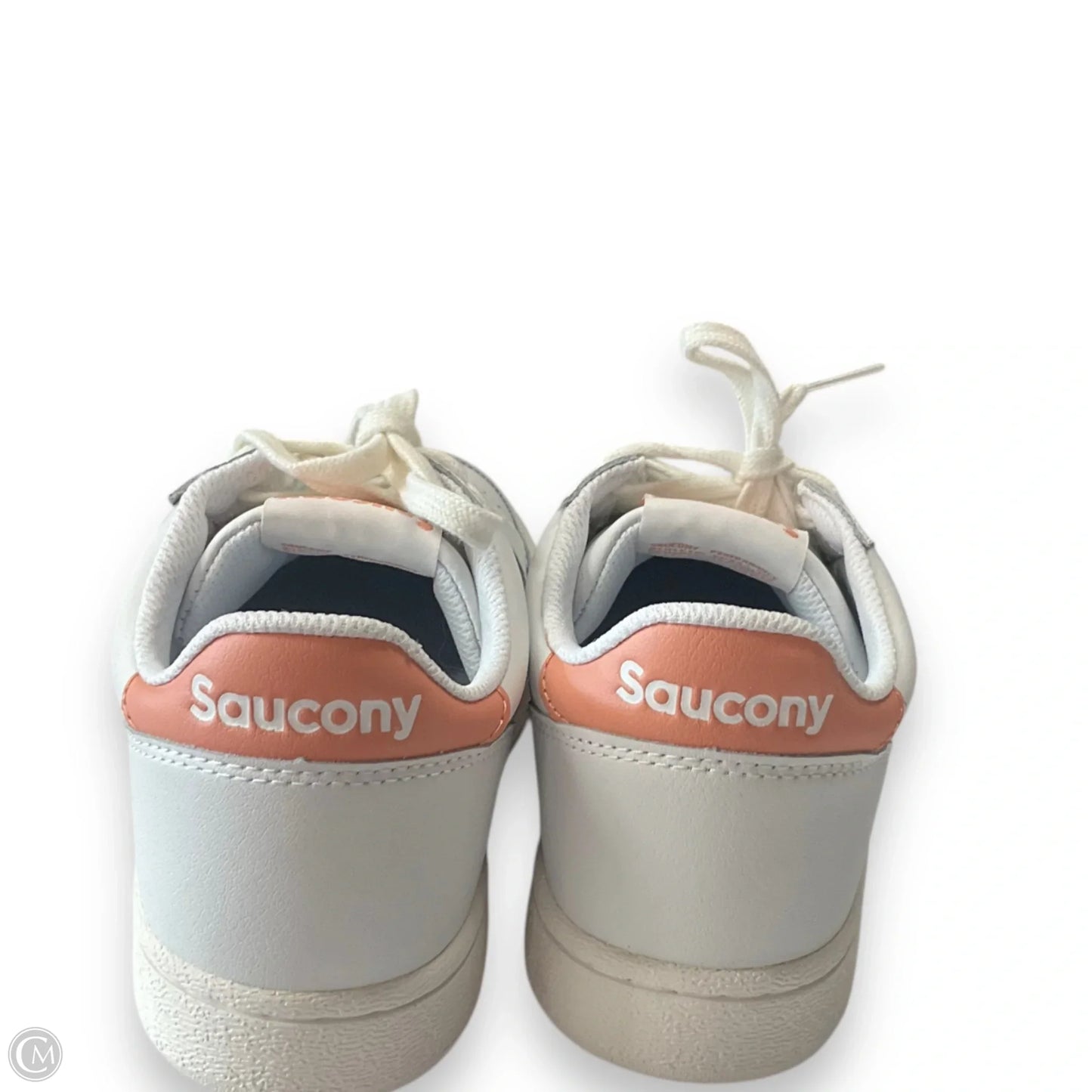 Shoes Sneakers By Saucony In Pink & White, Size: 8.5