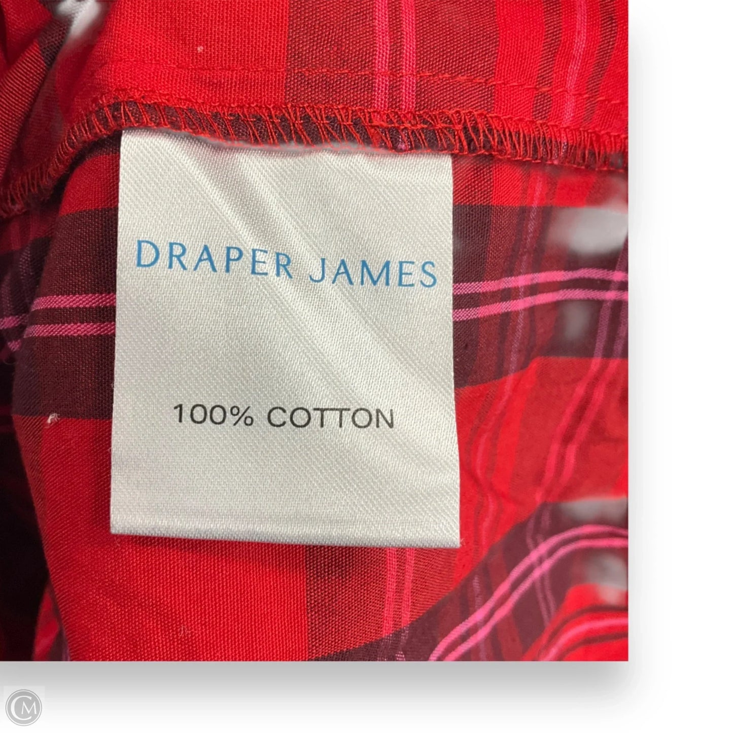 Dress Casual Midi By Draper James In Plaid Pattern, Size: Xs