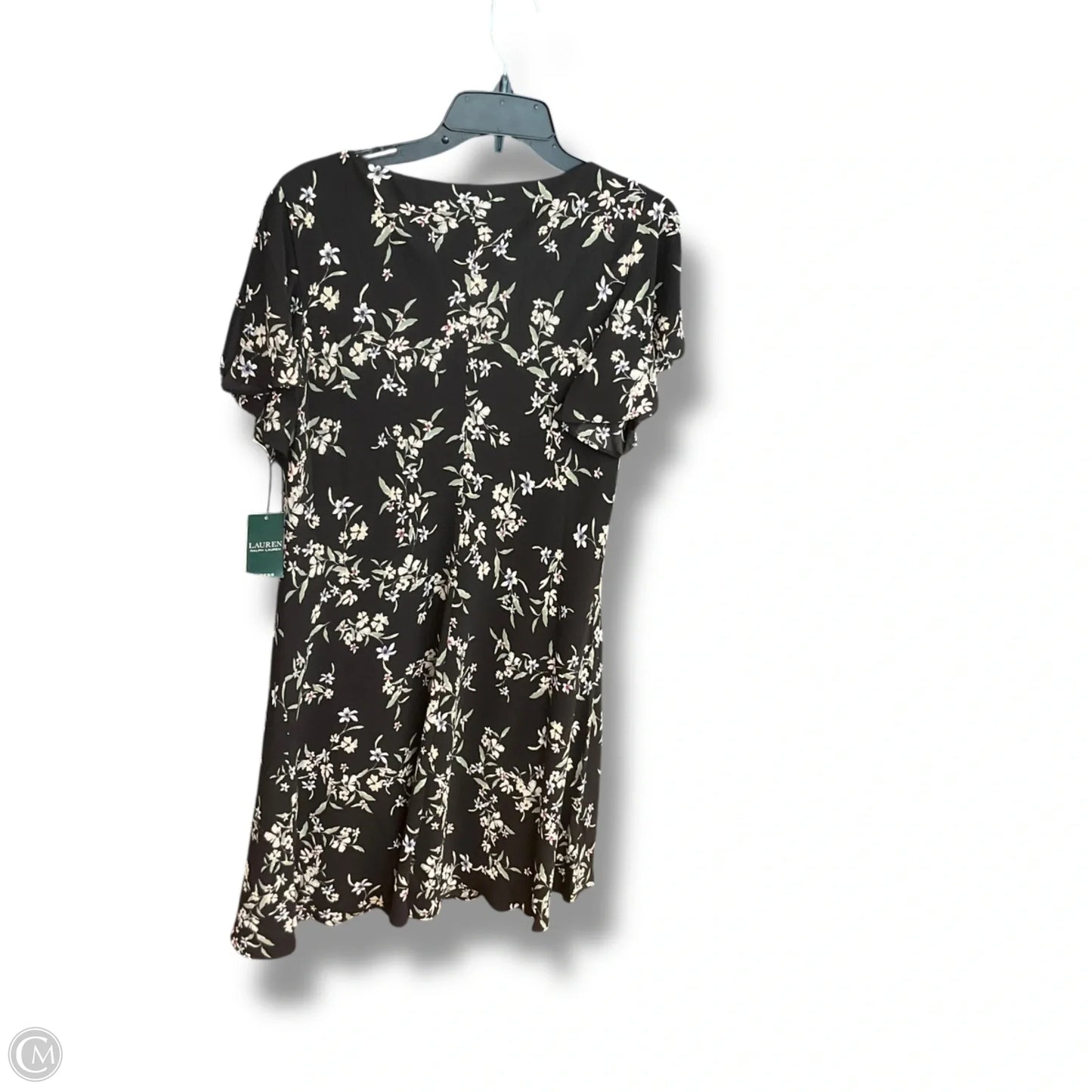 Dress Party Short By Ralph Lauren In Floral Print, Size: Xl