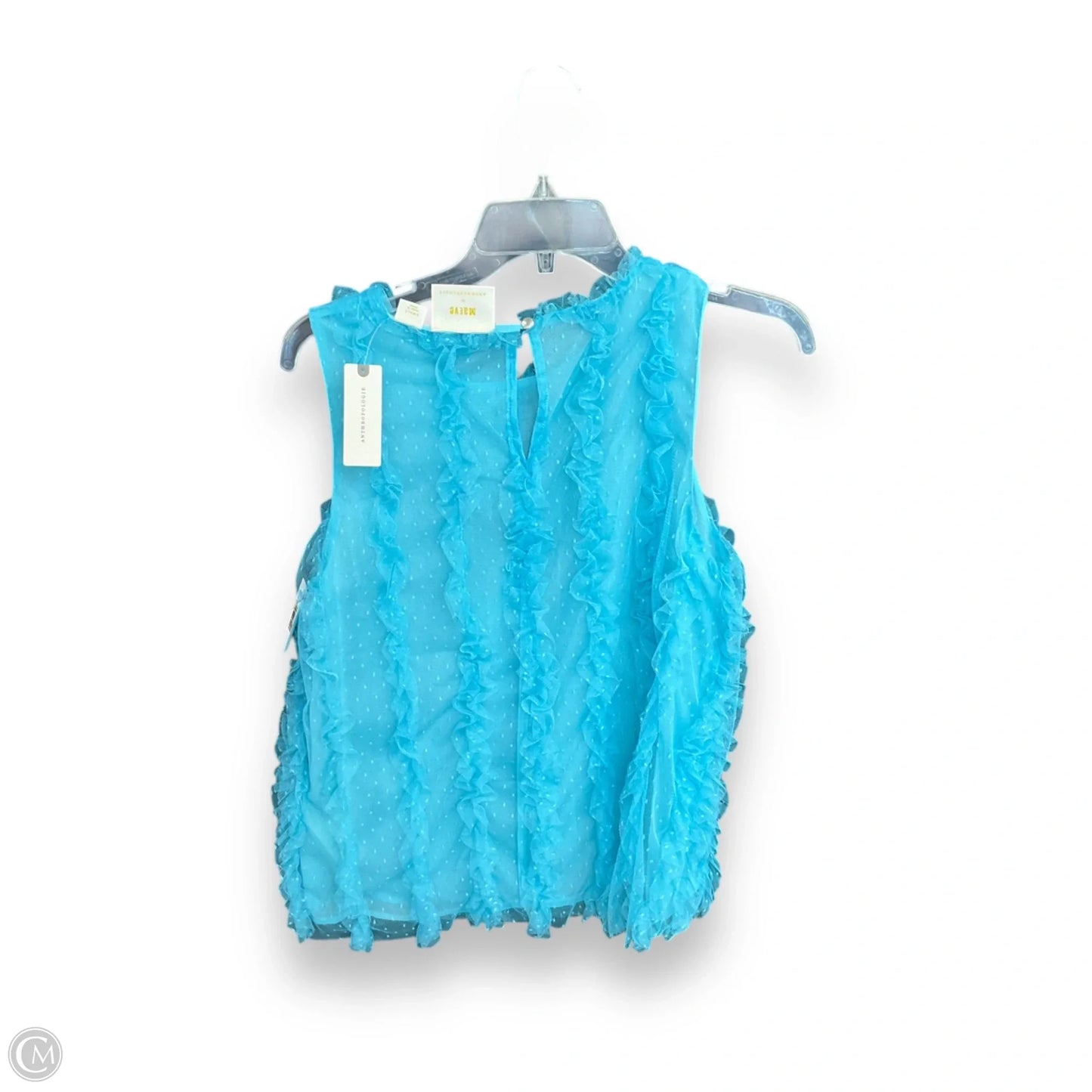 Top Sleeveless By Maeve In Blue, Size: S
