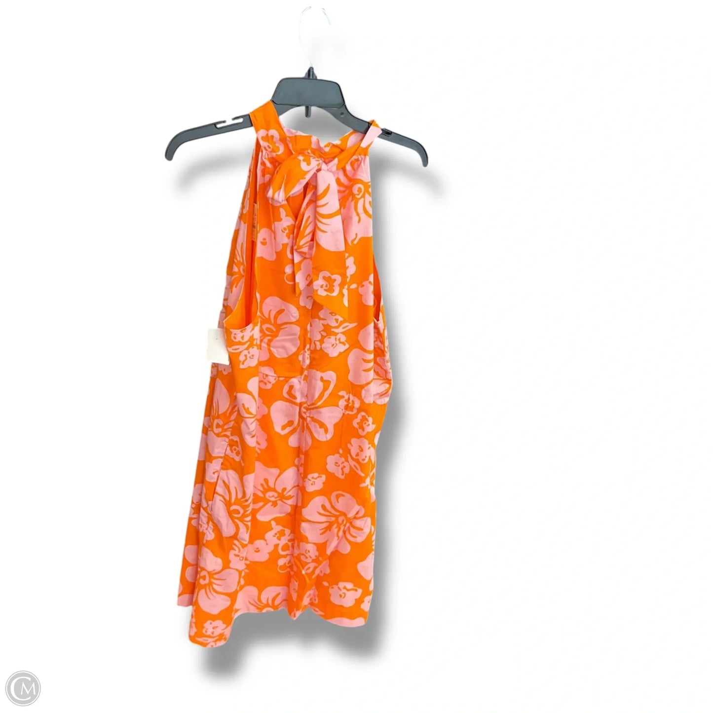 Dress Casual Short By J. Crew In Orange & Pink, Size: Xl