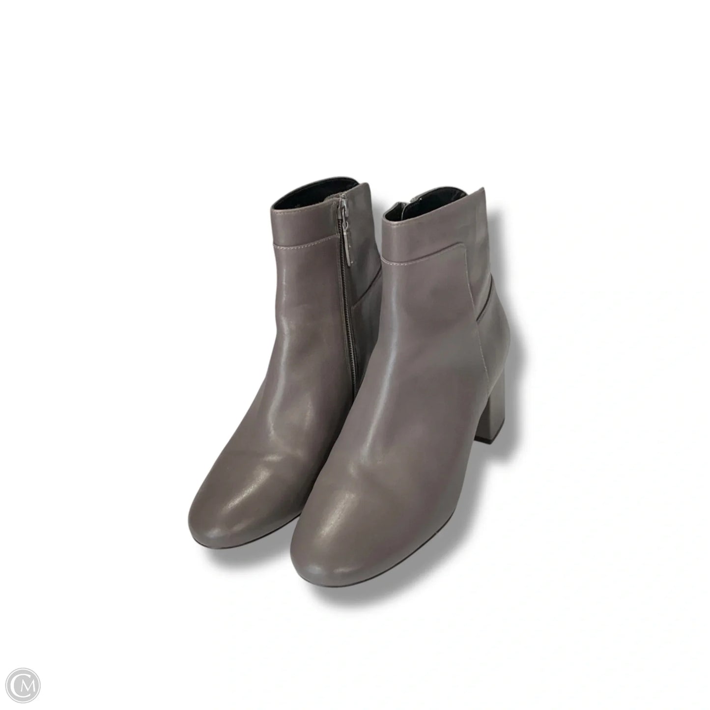 Boots Ankle Heels By Cole-haan In Taupe, Size: 7.5