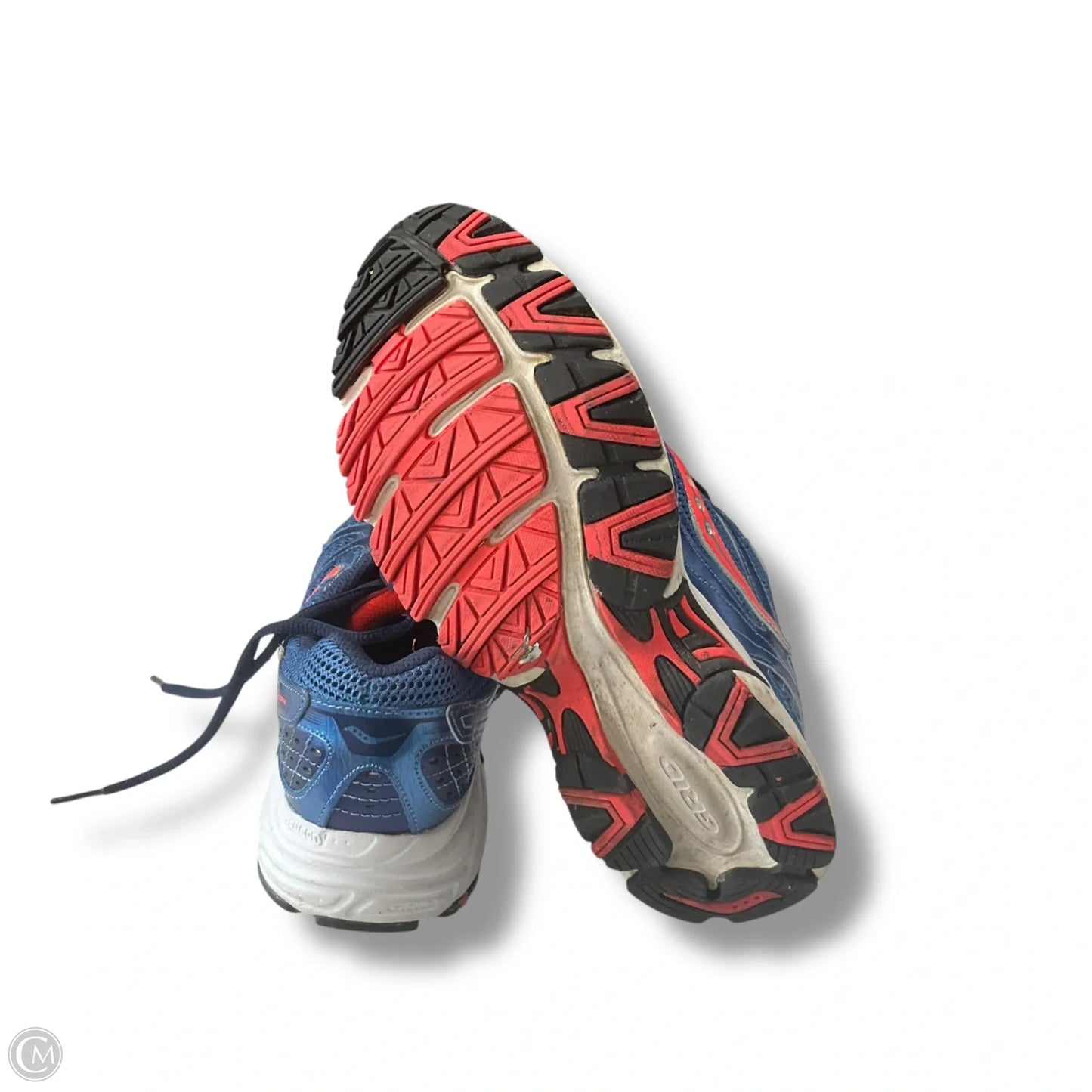 Shoes Athletic By Saucony In Blue & Orange, Size: 8