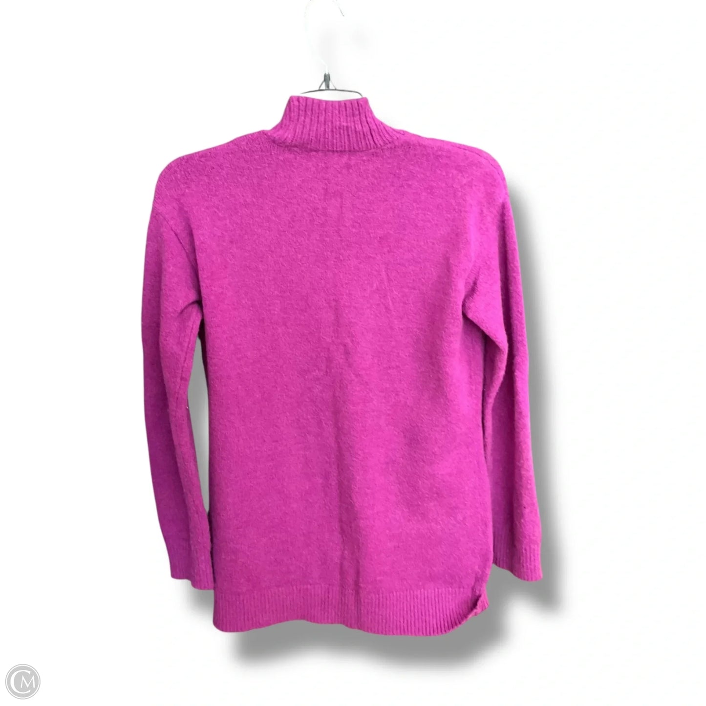 Sweater Cardigan By Ann Taylor In Purple, Size: Xsp