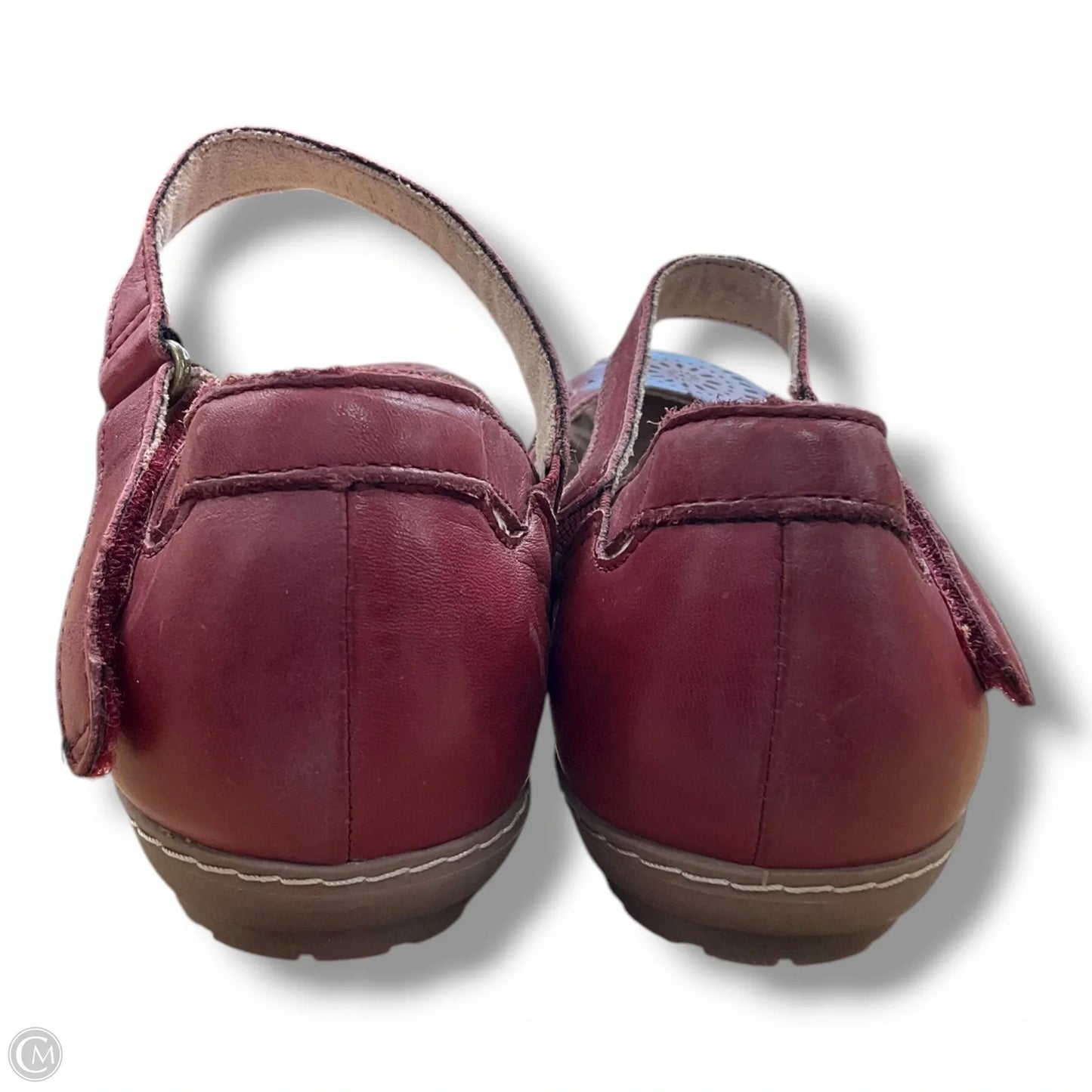 Shoes Flats By Earth In Red, Size: 9.5
