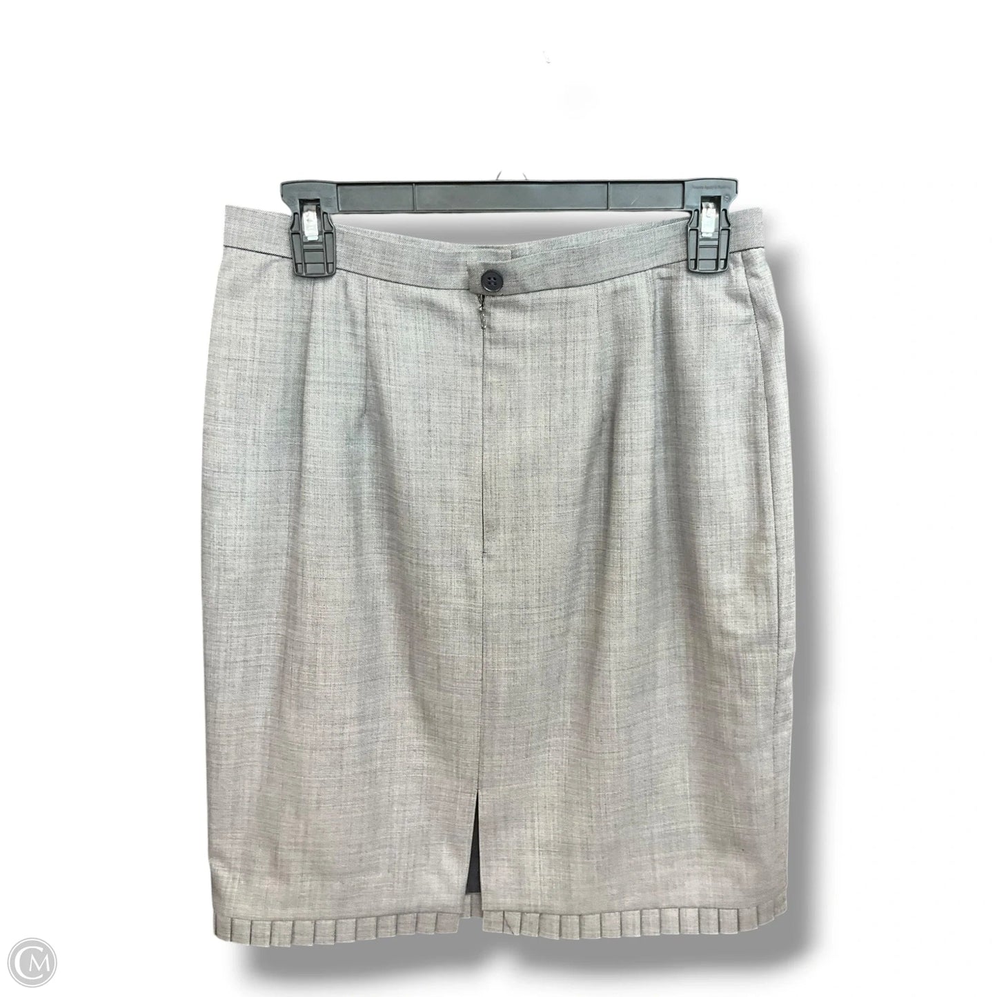 Skirt Set 2pc By Carlisle In Grey, Size: 6