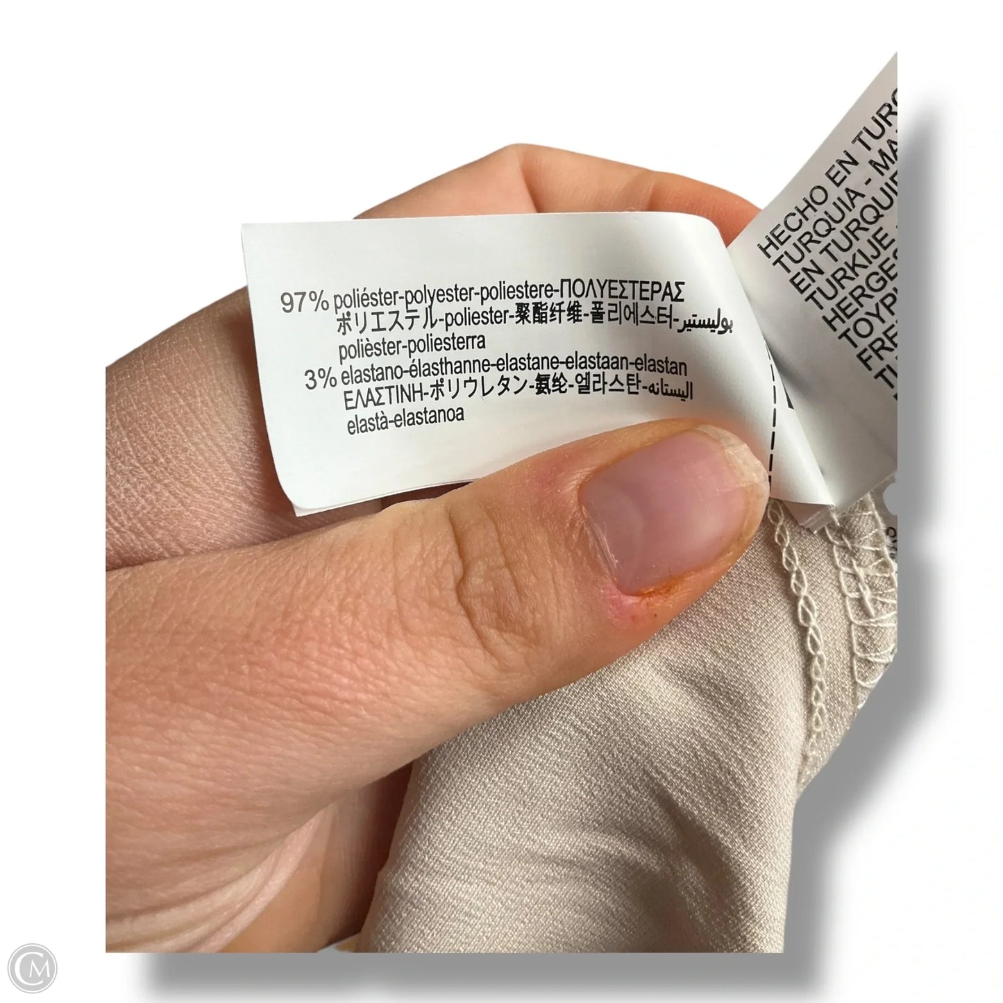 Dress Party Long By Zara In Beige, Size: Xs