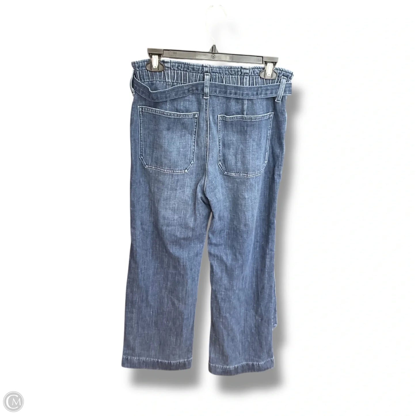 Jeans Wide Leg By J. Crew In Blue Denim, Size: 4