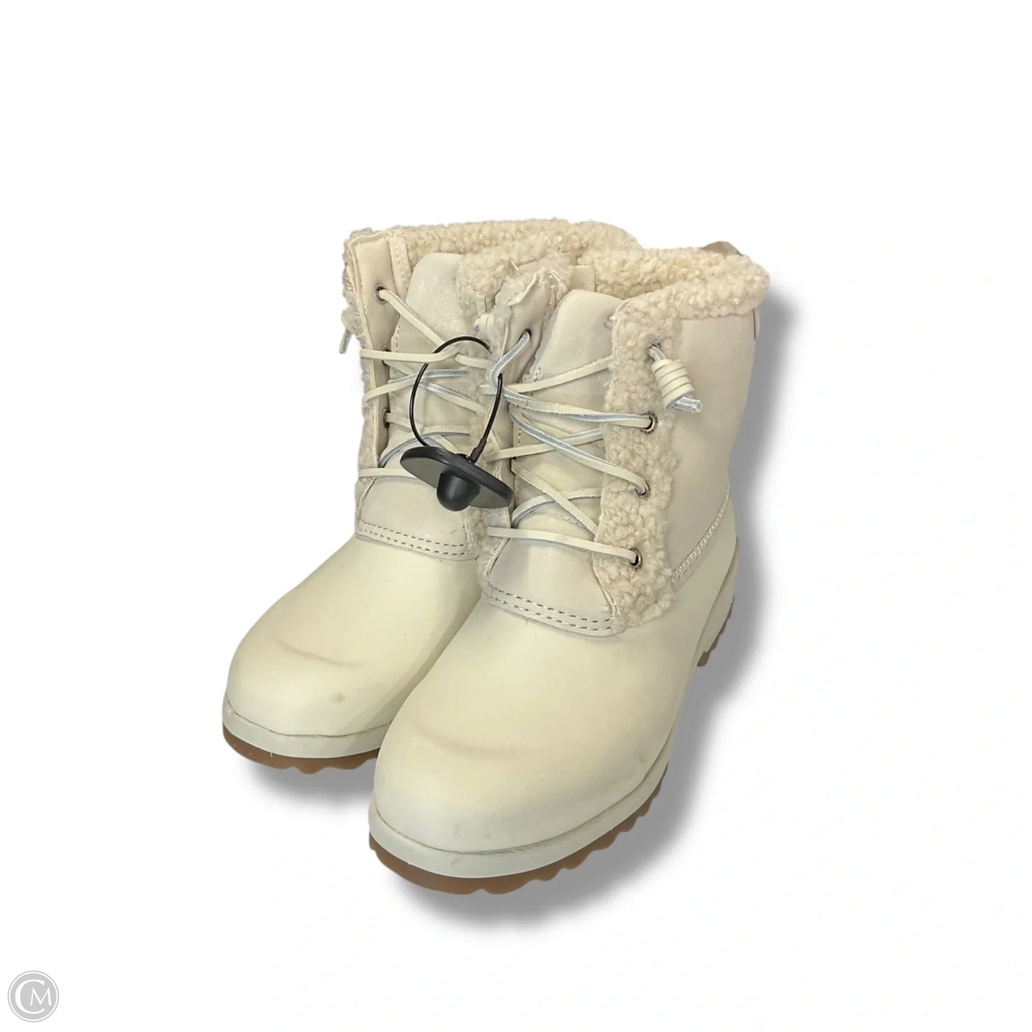 Boots Ankle Flats By Sperry In Cream, Size: 6.5