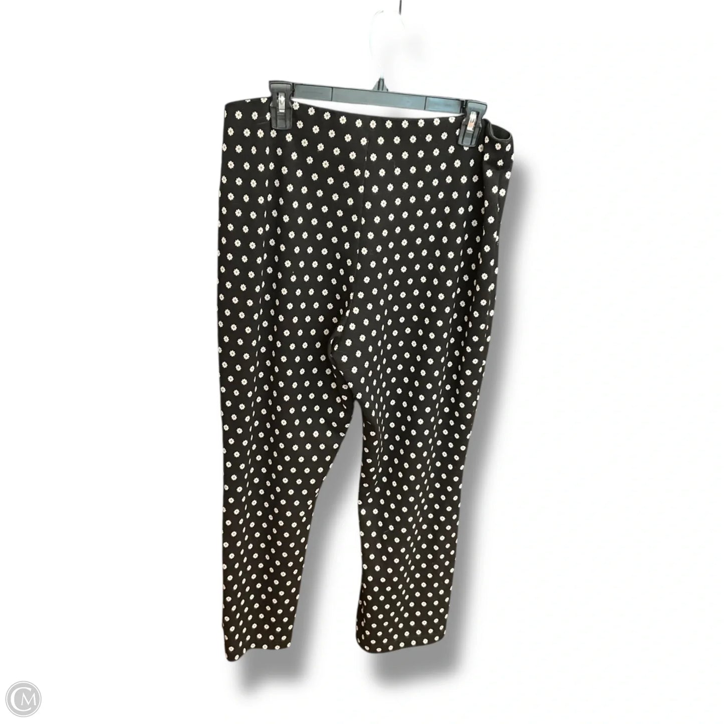 Pants Other By Anthropologie In Black & White, Size: Xl