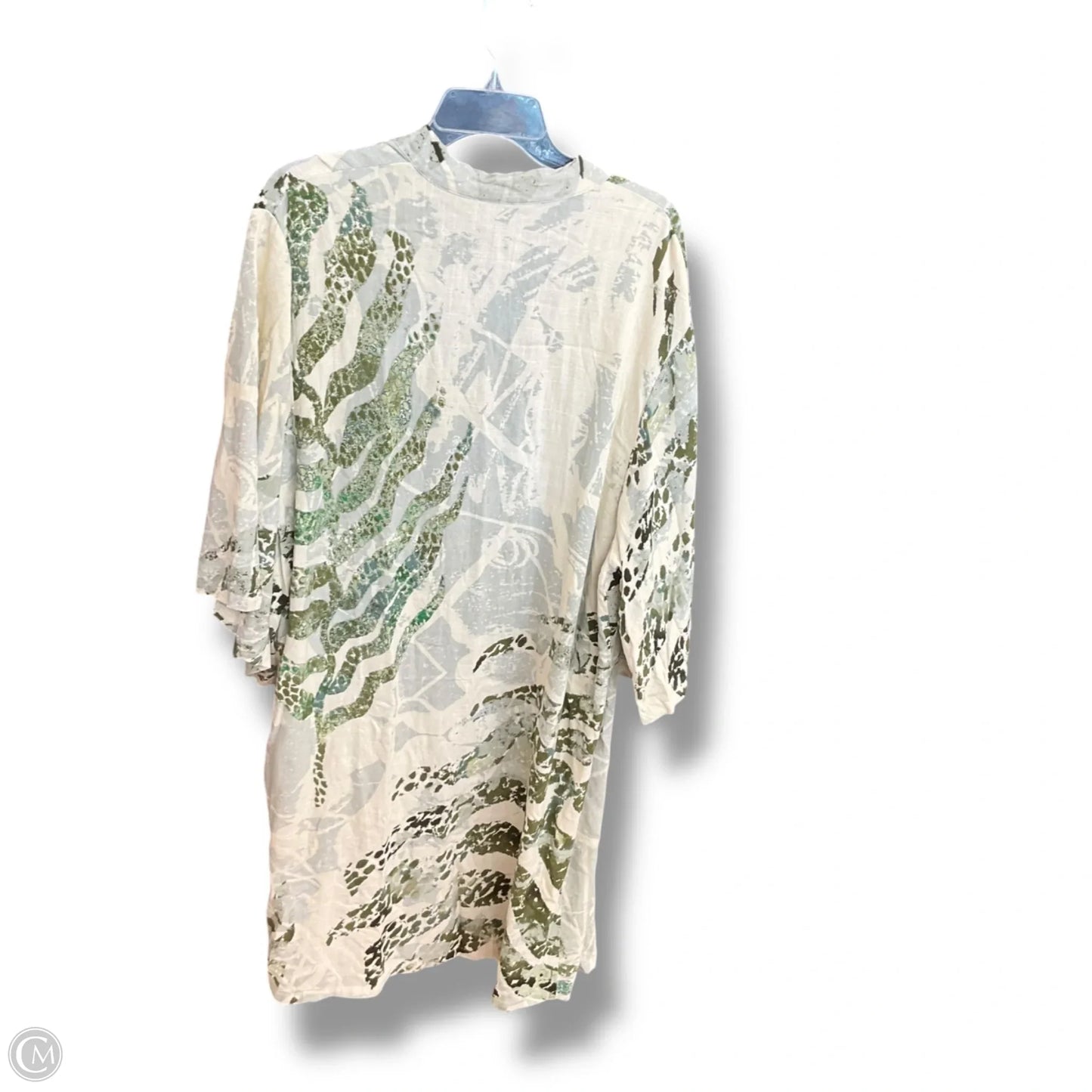 Kimono By Anthropologie In Green, Size: Osfm