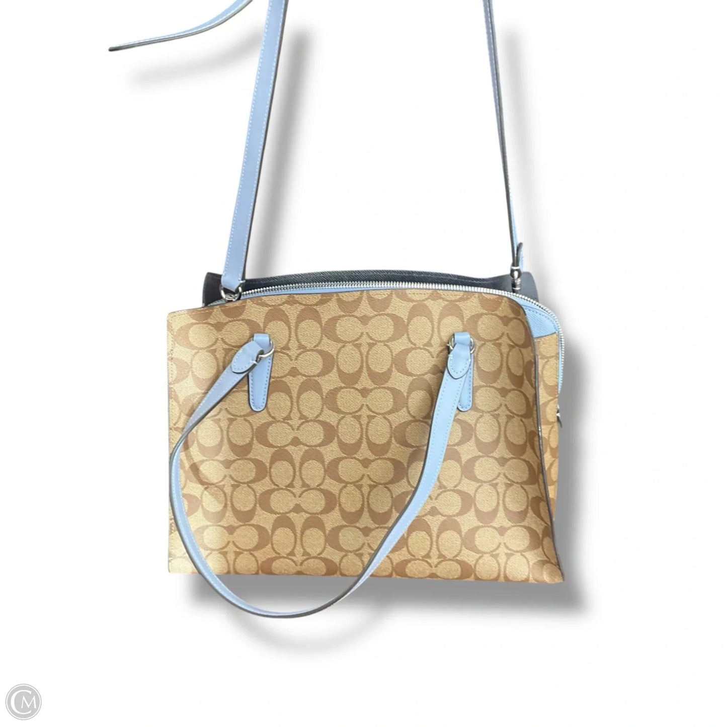 Tote Designer By Coach, Size: Medium