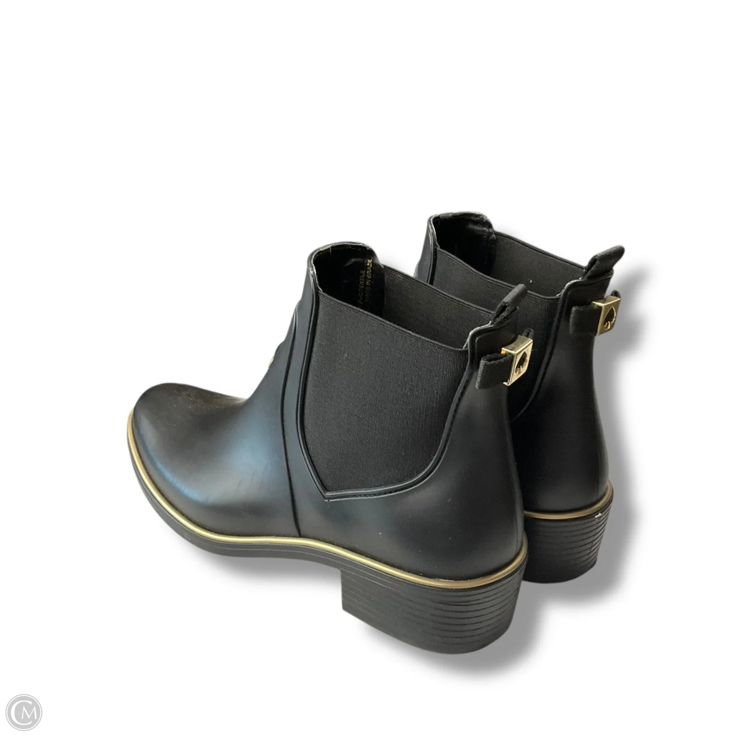 Boots Designer By Kate Spade In Black, Size: 8