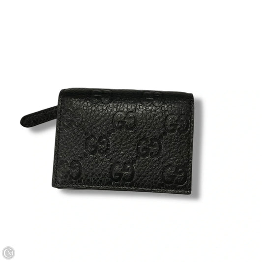 Wallet Luxury Designer By Gucci, Size: Small