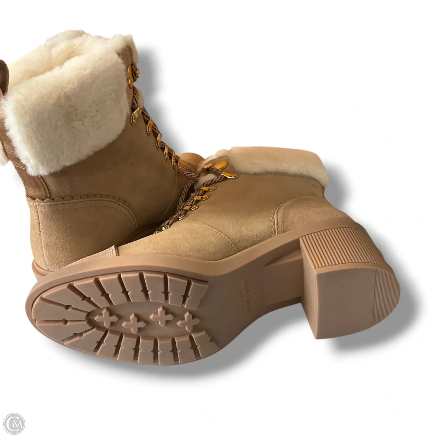 Boots Designer By Kate Spade In Pink, Size: 9