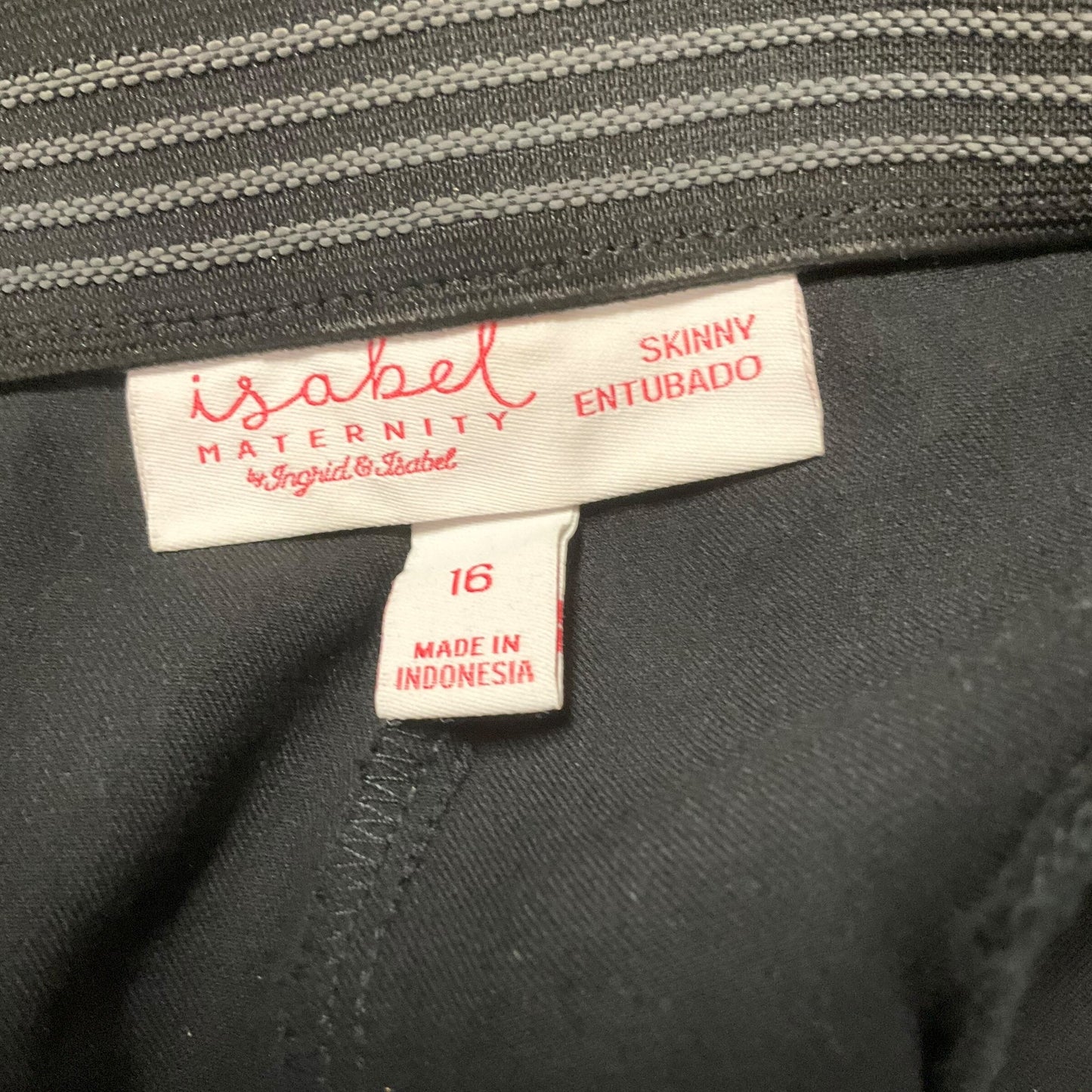 Maternity Pant By Isabel Maternity Size: Xl