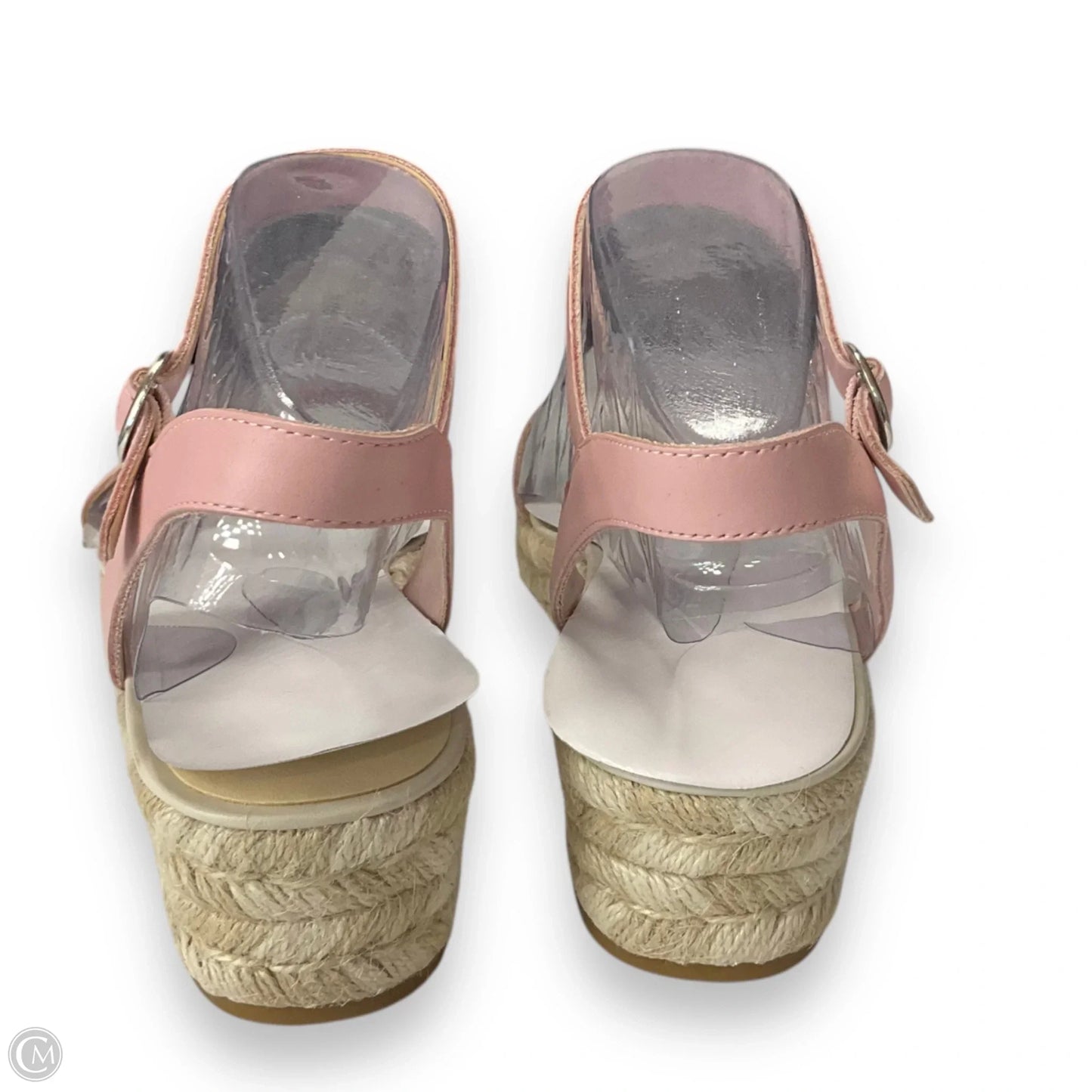 Sandals Flats By Nine West In Pink, Size: 10.5