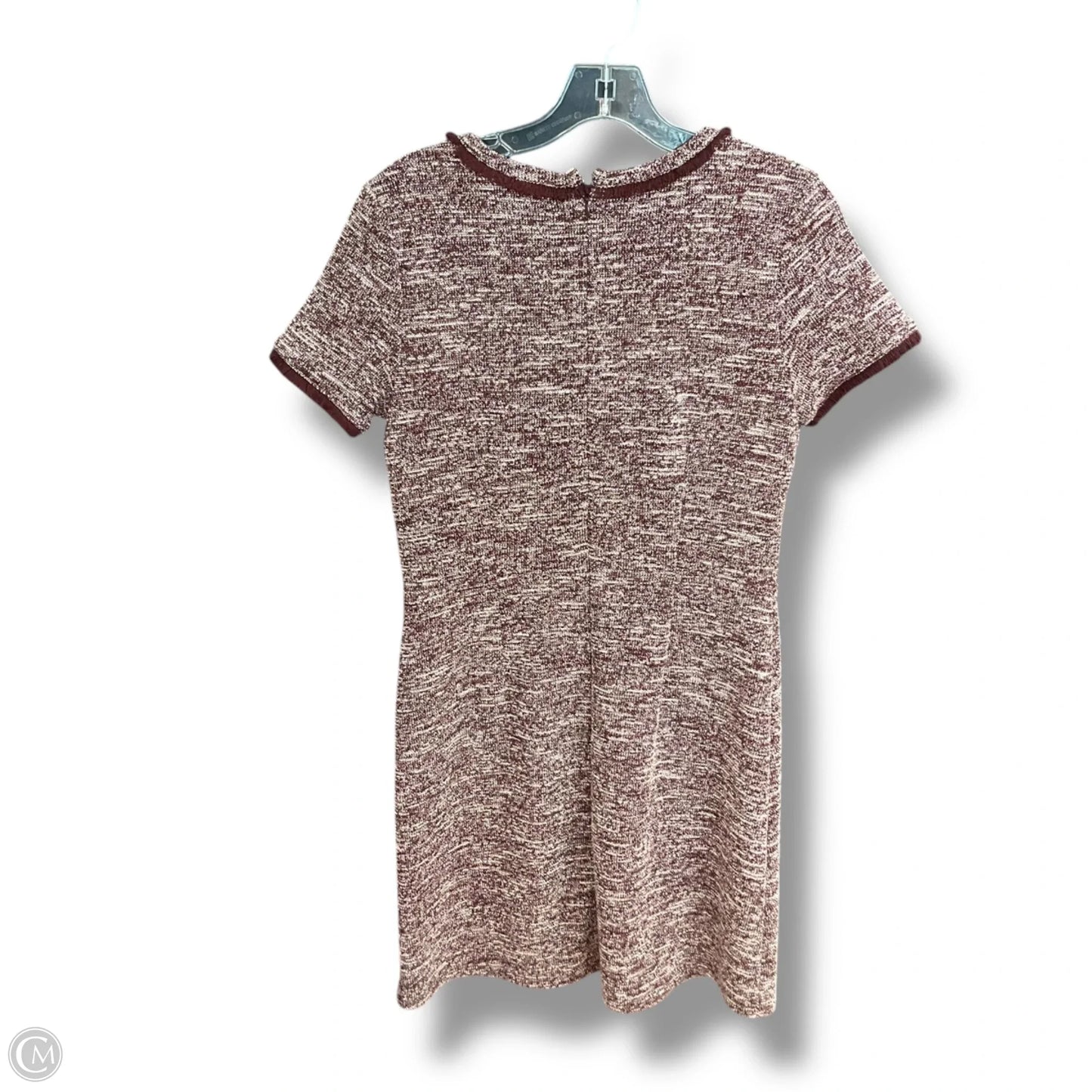 Dress Work By Loft In Maroon, Size: S