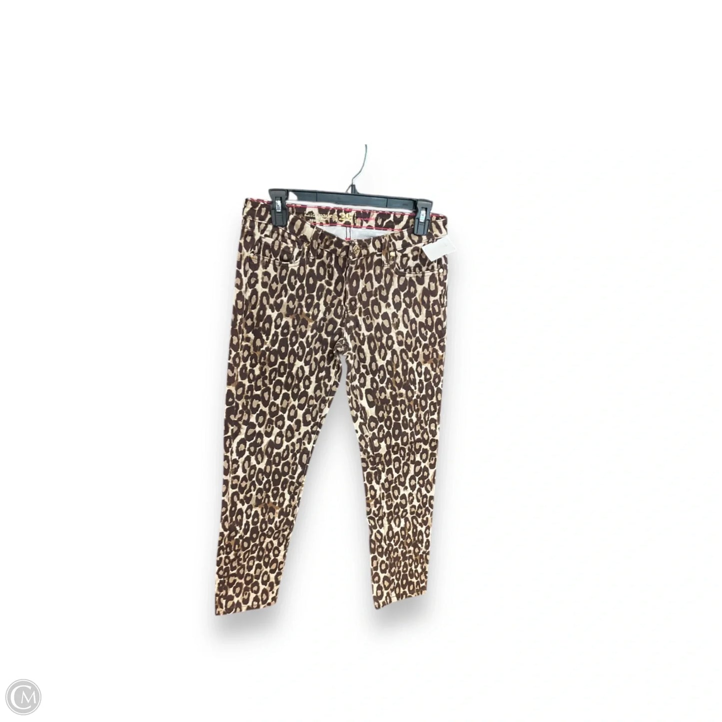 Pants Designer By Kate Spade In Animal Print, Size: 8