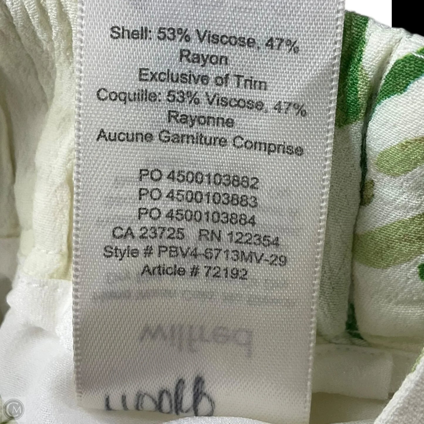 Pants Wide Leg By Wilfred In Multi-colored, Size: Xxs