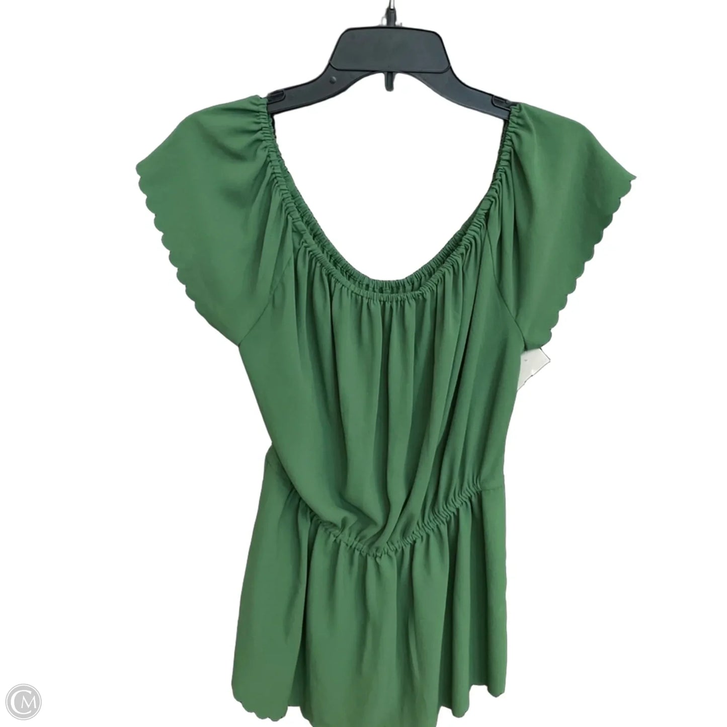 Top Short Sleeve By Postmark In Green, Size: S