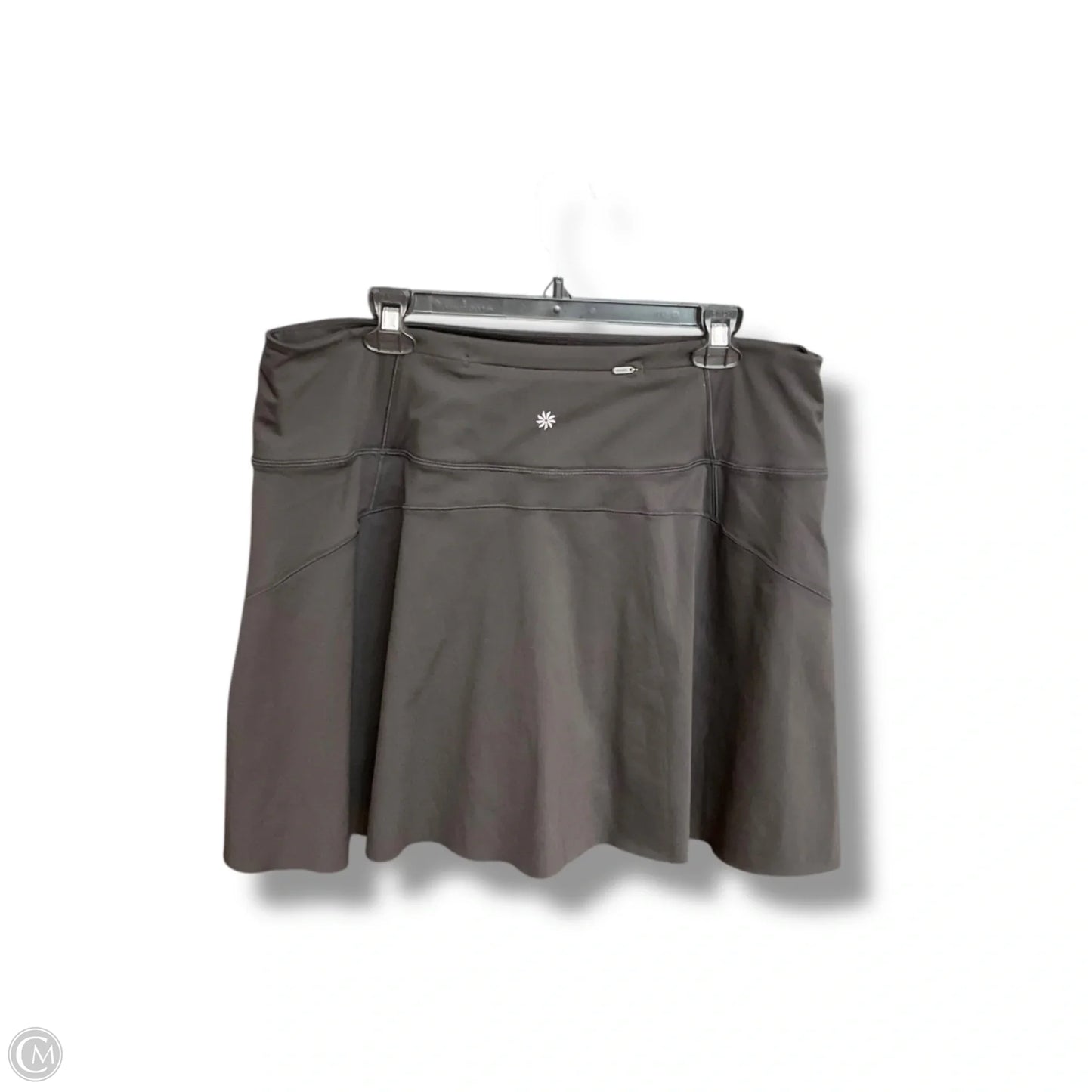 Athletic Skort By Athleta In Black, Size: Xl