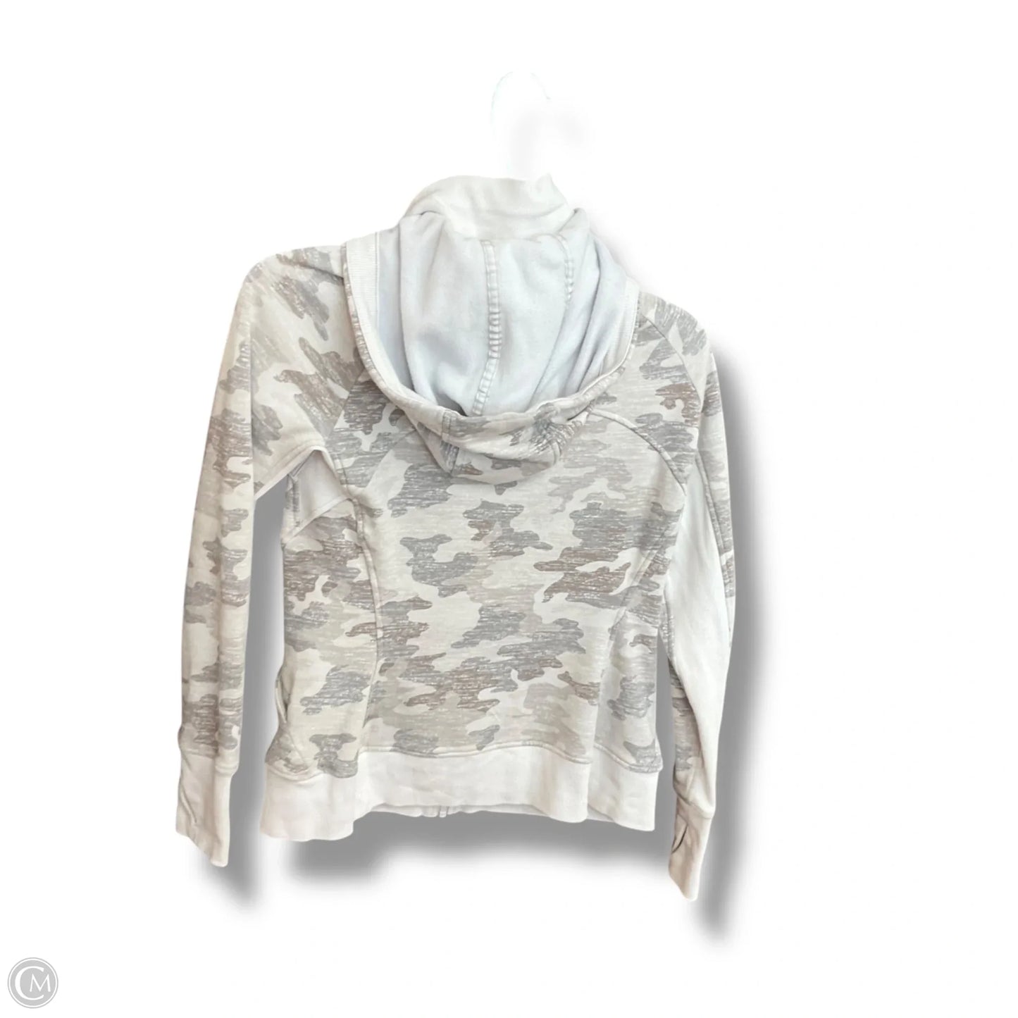 Athletic Jacket By Athleta In Camouflage Print, Size: S