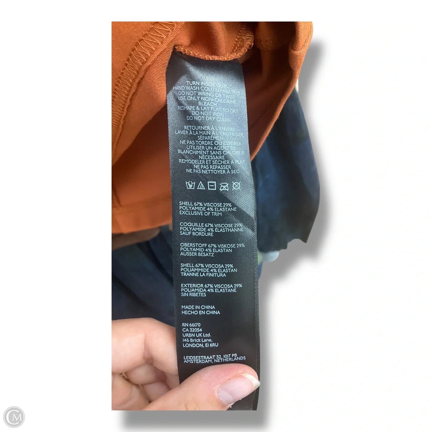 Skirt Mini & Short By Maeve In Orange, Size: M