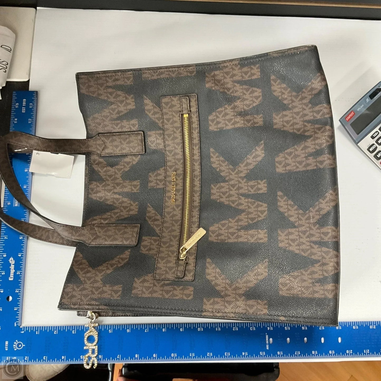 Tote Designer By Michael Kors, Size: Large