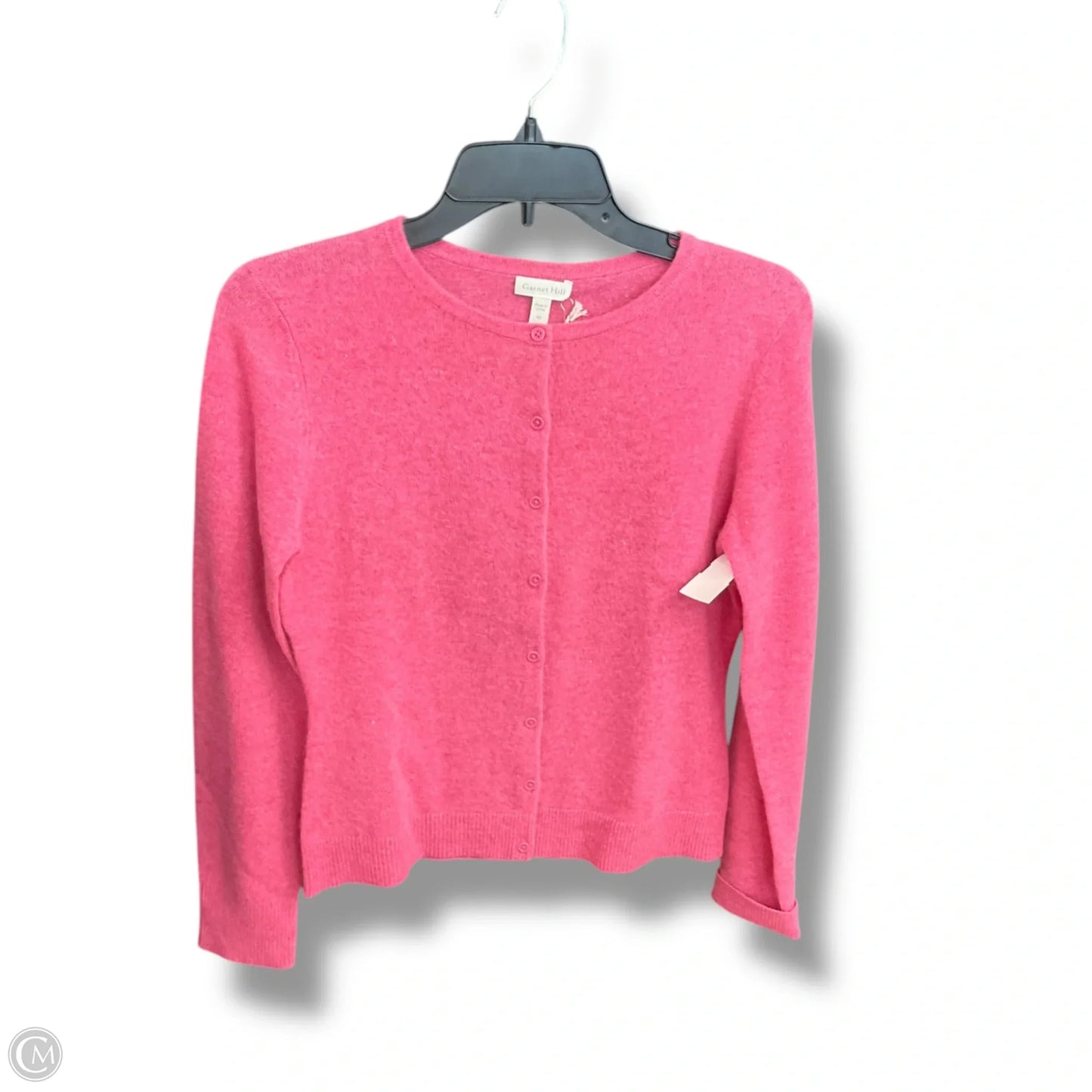 Sweater Cardigan Cashmere By Garnet Hill In Pink, Size: Xs