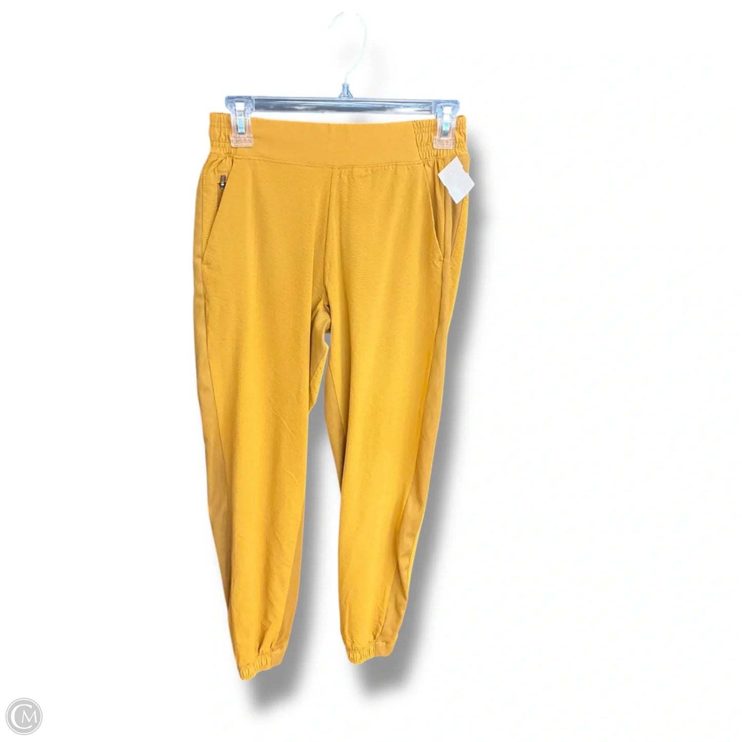 Athletic Pants By Athleta In Yellow, Size: Xs