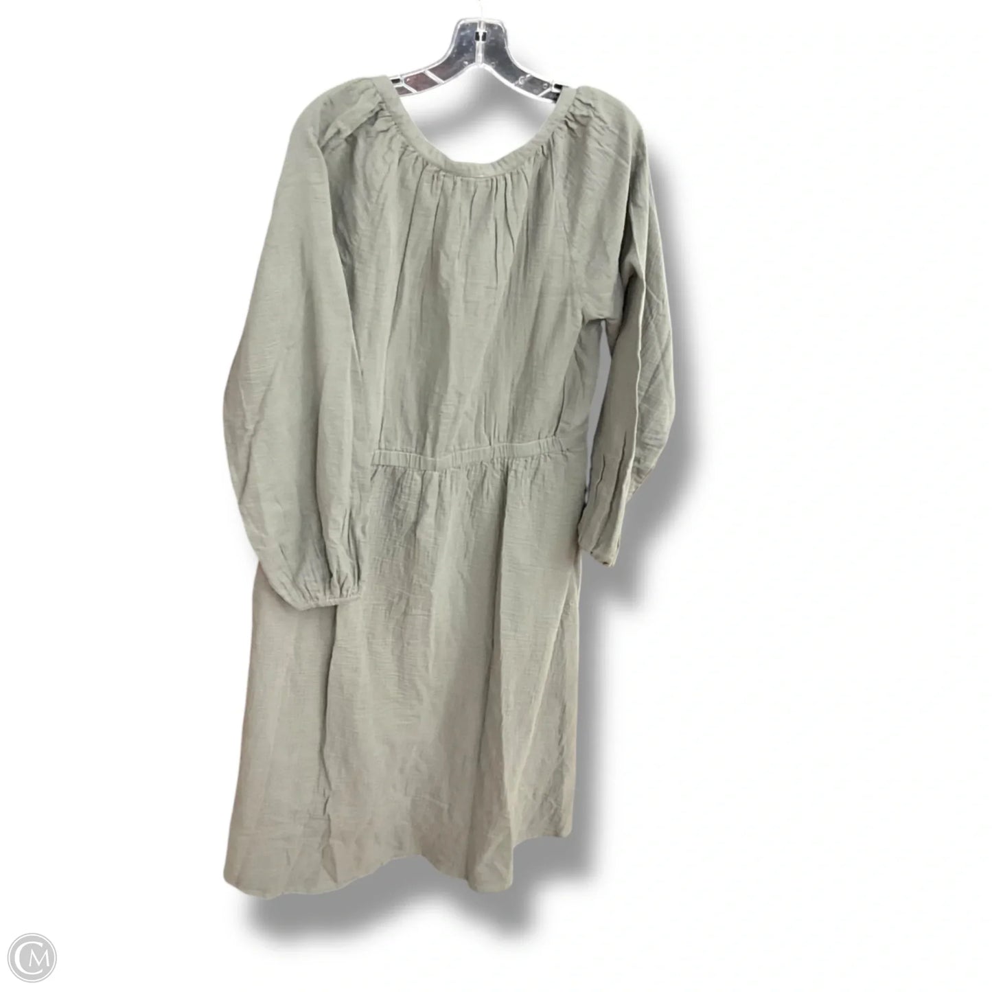 Dress Casual Maxi By Pact In Green, Size: Xl