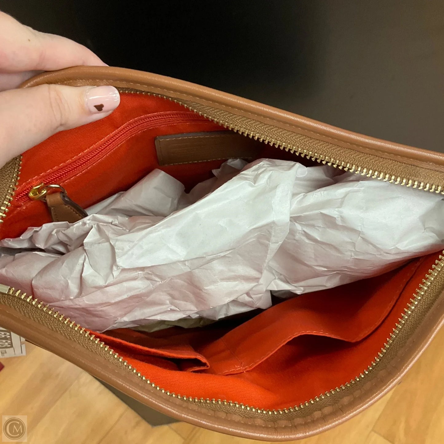 Crossbody Designer By Coach, Size: Medium