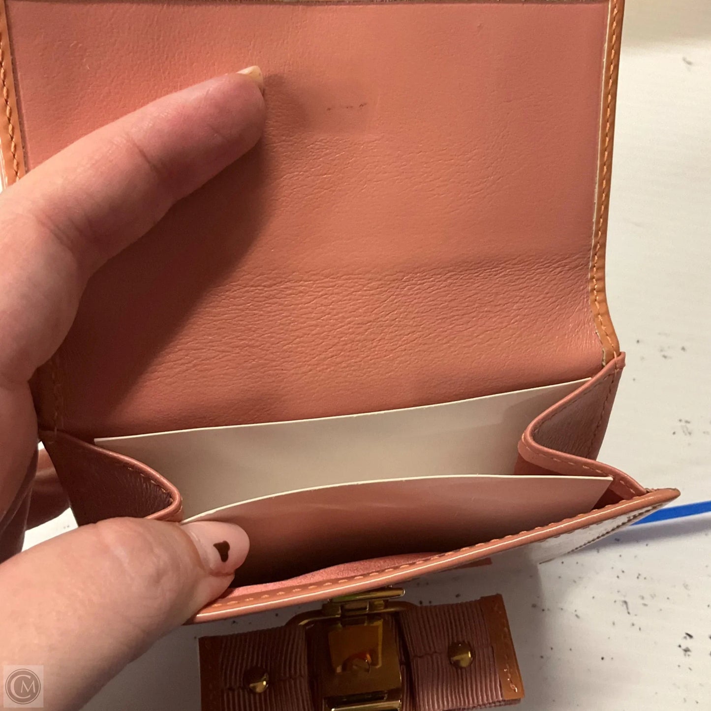 Wallet Luxury Designer By Ferragamo, Size: Small