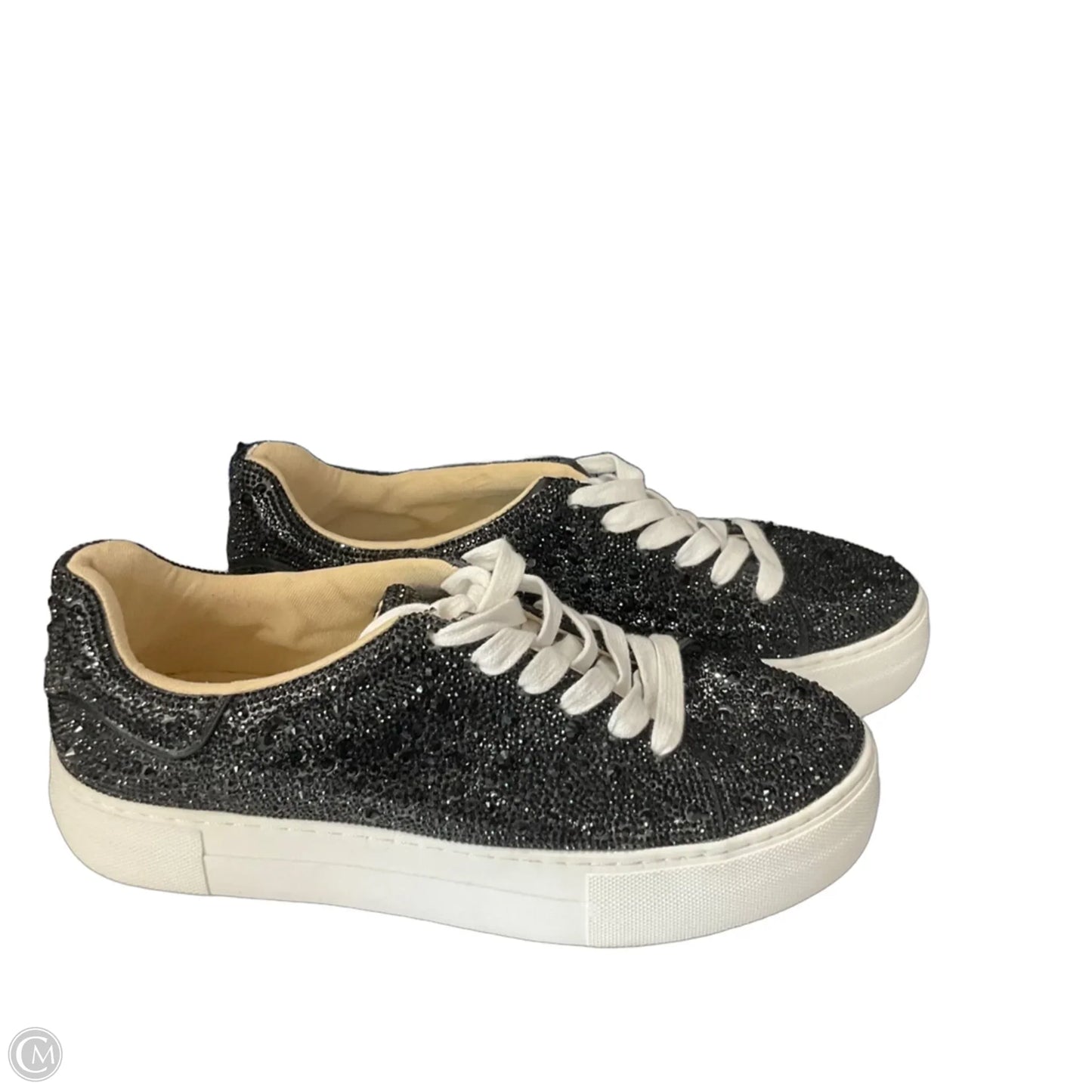 Shoes Sneakers By Betsey Johnson In Black, Size: 8.5